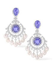Tanzanite Eclipse Earrings | AMARIS JEWELS | Fine Jewelry