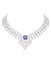 Tanzanite Eclipse Necklace | AMARIS JEWELS | Fine Jewelry 