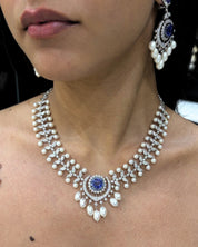 Tanzanite Eclipse Necklace | AMARIS JEWELS | Fine Jewelry 