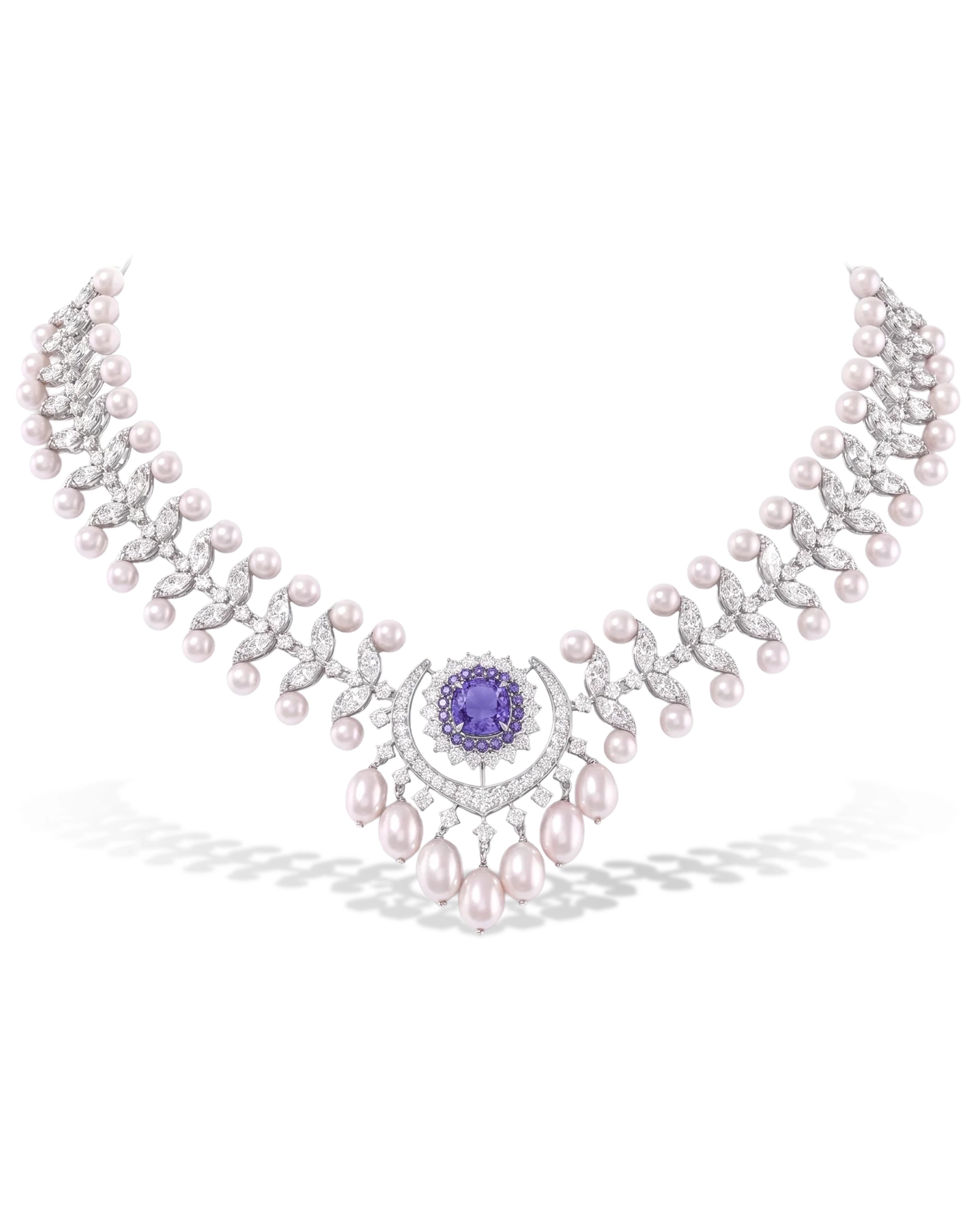 Tanzanite Eclipse Necklace