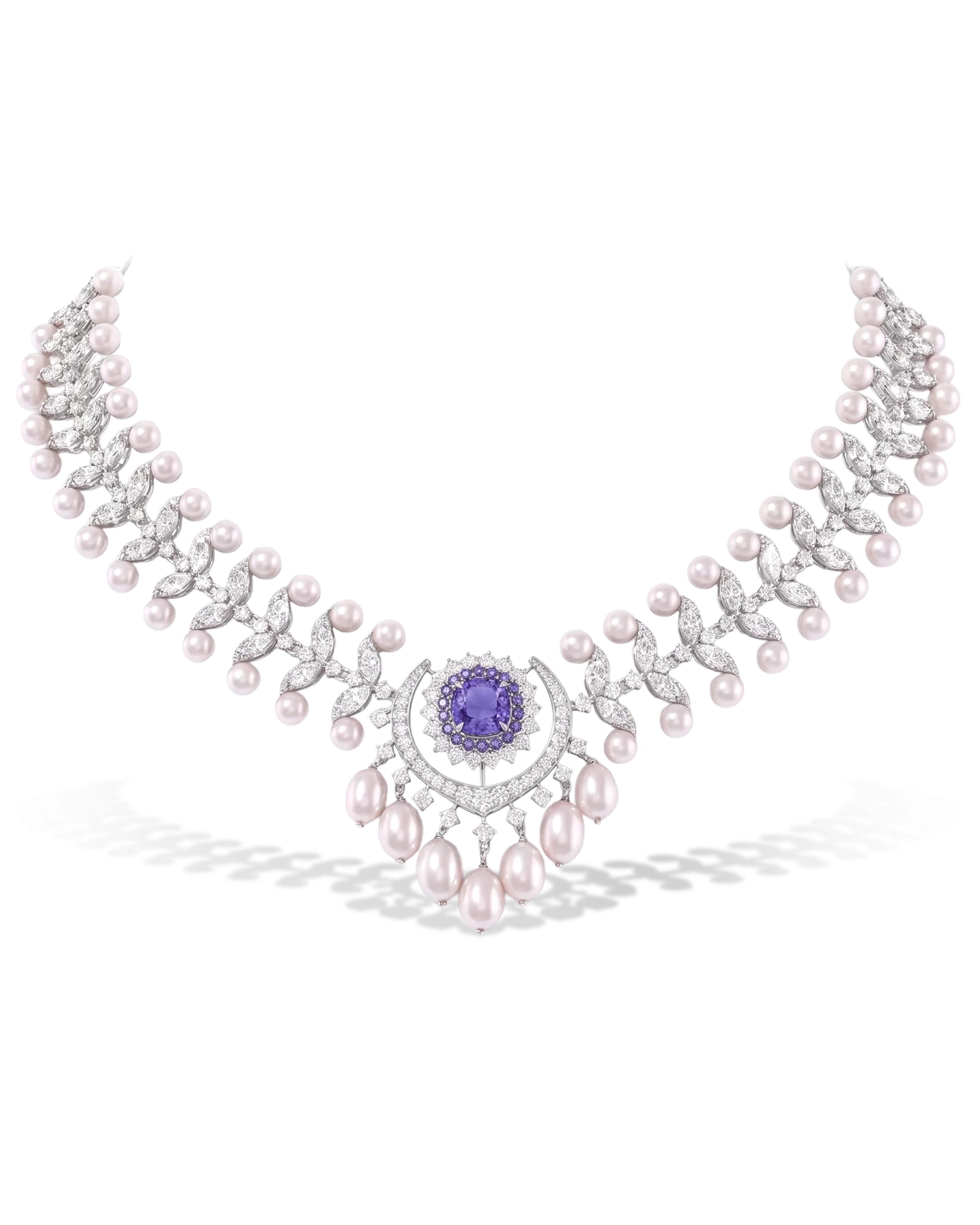 Tanzanite Eclipse Necklace