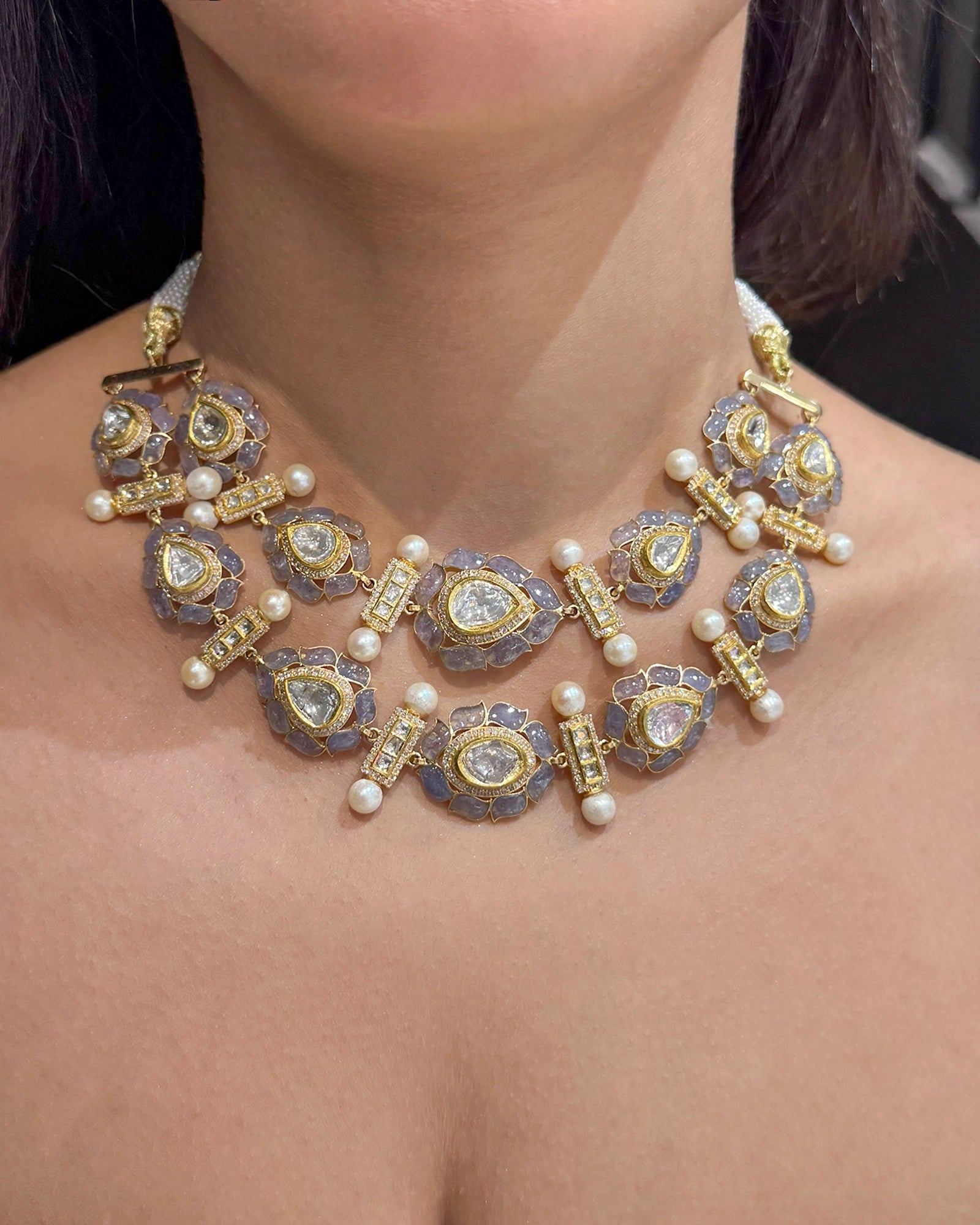 Tanzanite Hour Necklace | AMARIS JEWELS | Fine Jewelry