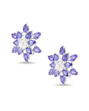 Tanzanite Star Earrings | AMARIS JEWELS | Fine Jewelry