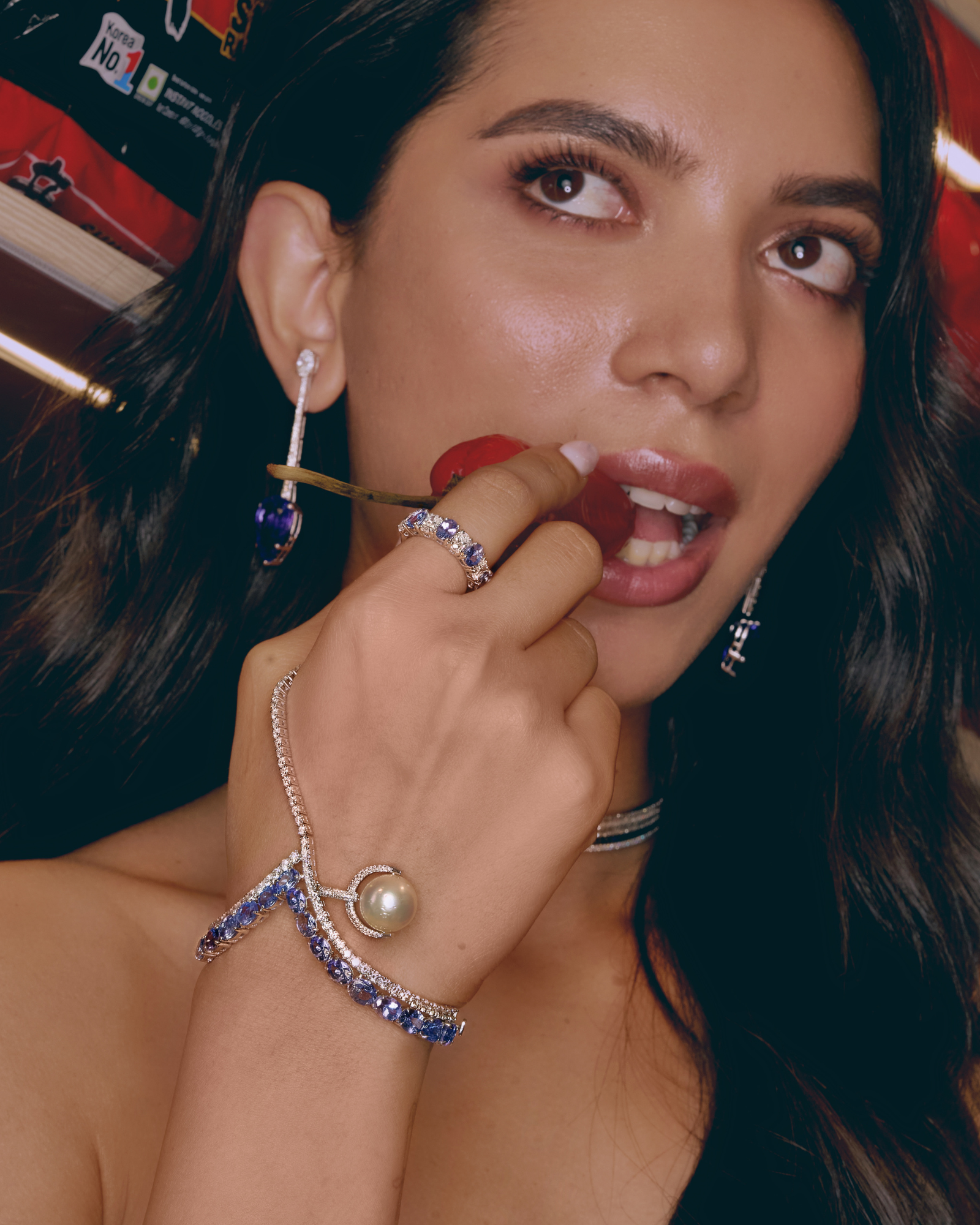 Tanzanite Trail Palm Cuff | AMARIS JEWELS | Fine Jewelry 