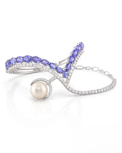 Tanzanite Trail Palm Cuff | AMARIS JEWELS | Fine Jewelry