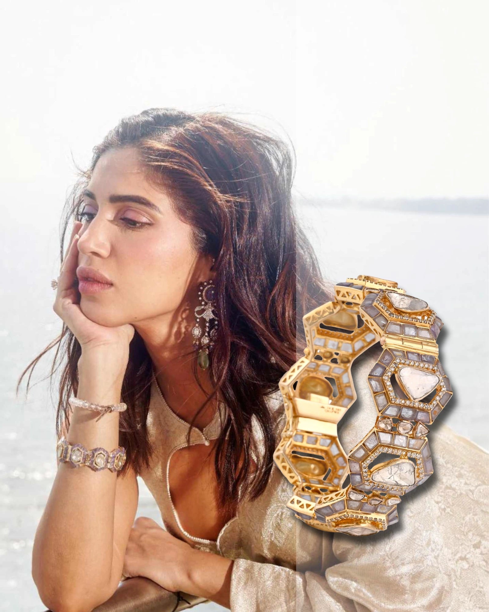 Tanzanite Trail bangle | AMARIS JEWELS | Fine Jewelry 