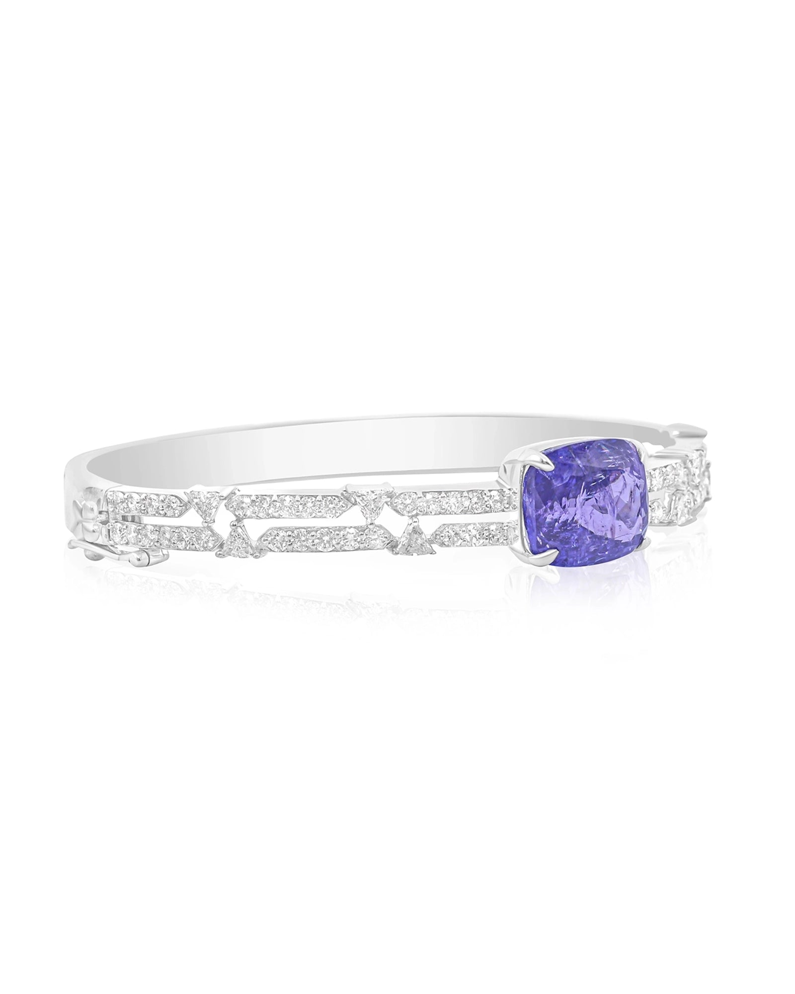 Tanzanite Twin Line Bracelet | AMARIS JEWELS | Fine Jewelry