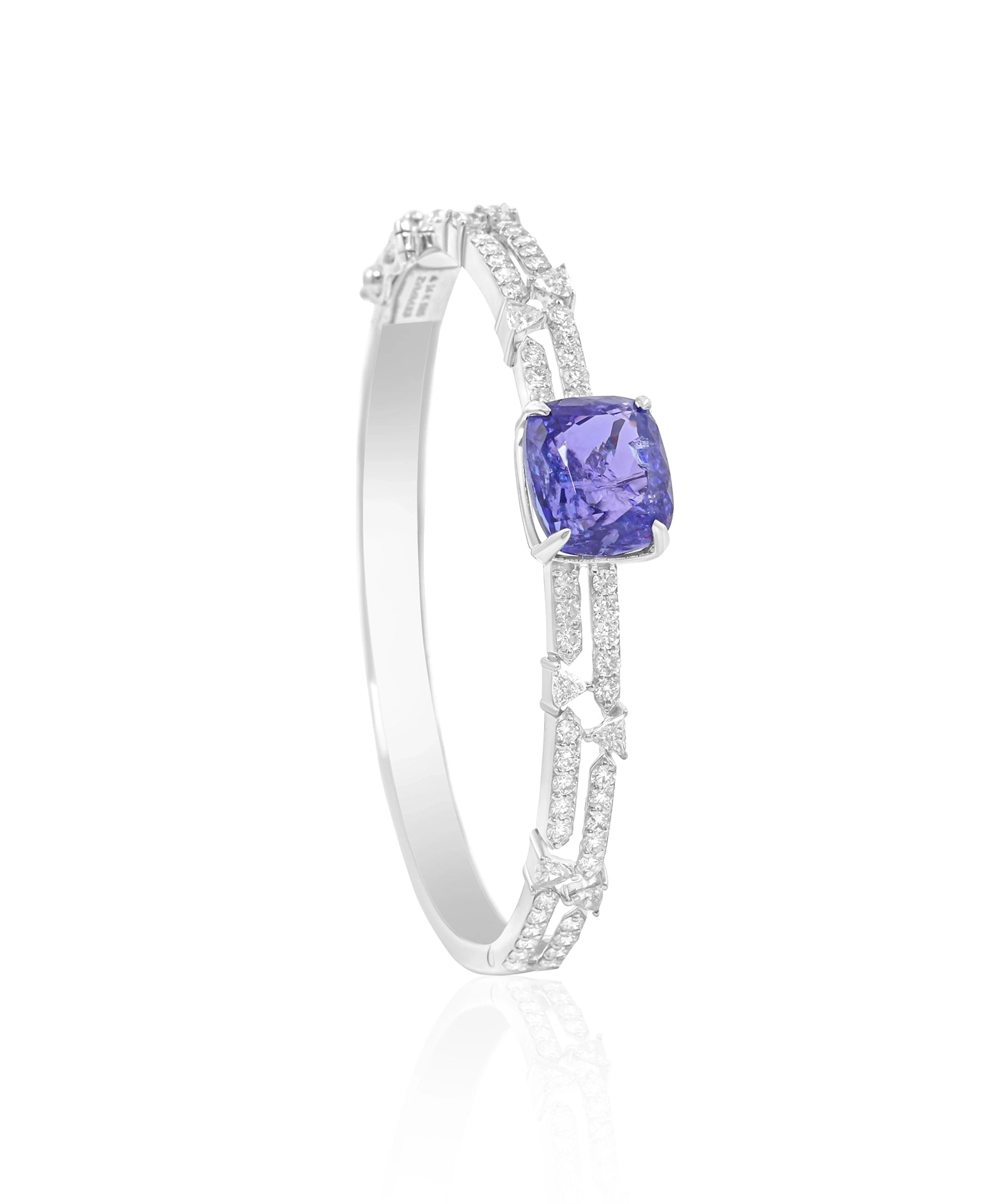 Tanzanite Twin Line Bracelet | AMARIS JEWELS | Fine Jewelry