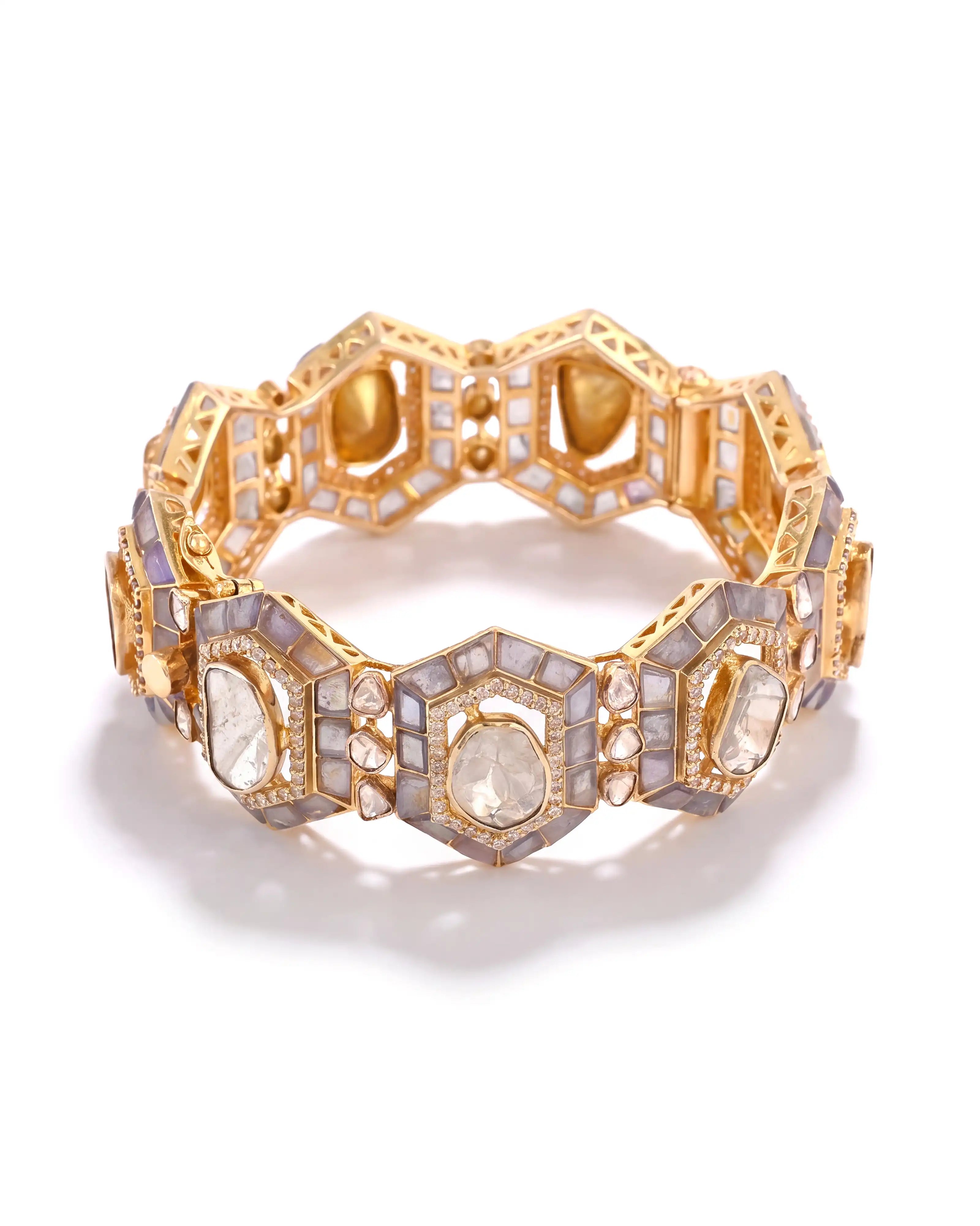 Tanzanite trail bangle | AMARIS JEWELS | Fine Jewelry