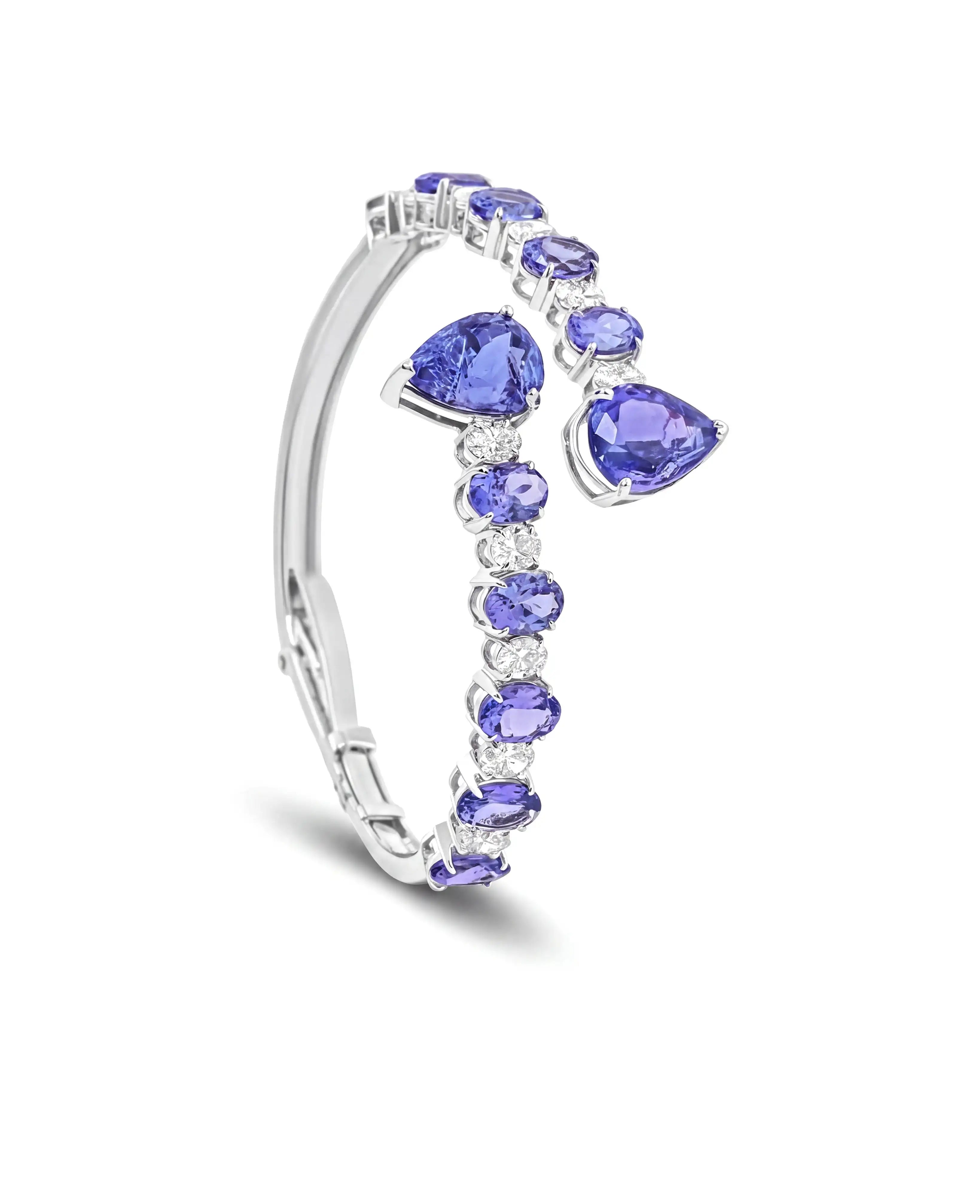 Tanzanite Pop Bracelet