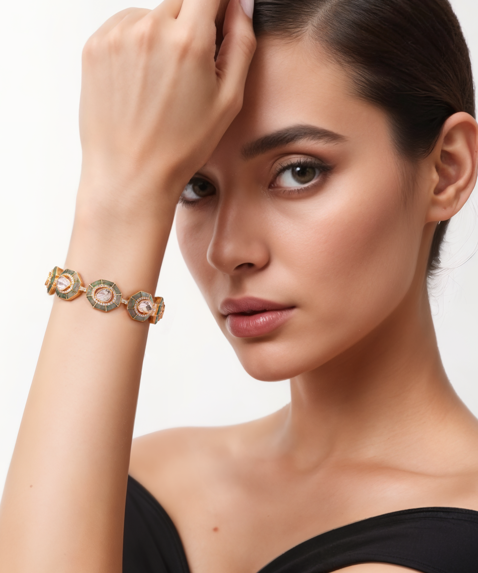 Tanzanite Hour Bangle - AMARIS