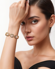 Tanzanite Hour Bangle - AMARIS