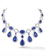 The Blue Estate Necklace | AMARIS JEWELS | Fine Jewelry