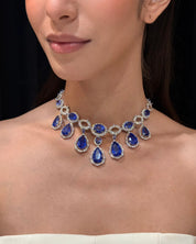 The Blue Estate Necklace | AMARIS JEWELS | Fine Jewelry