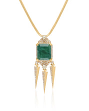 The Cipher Pendant (Emerald) | AMARIS JEWELS | Fine Jewelry 
