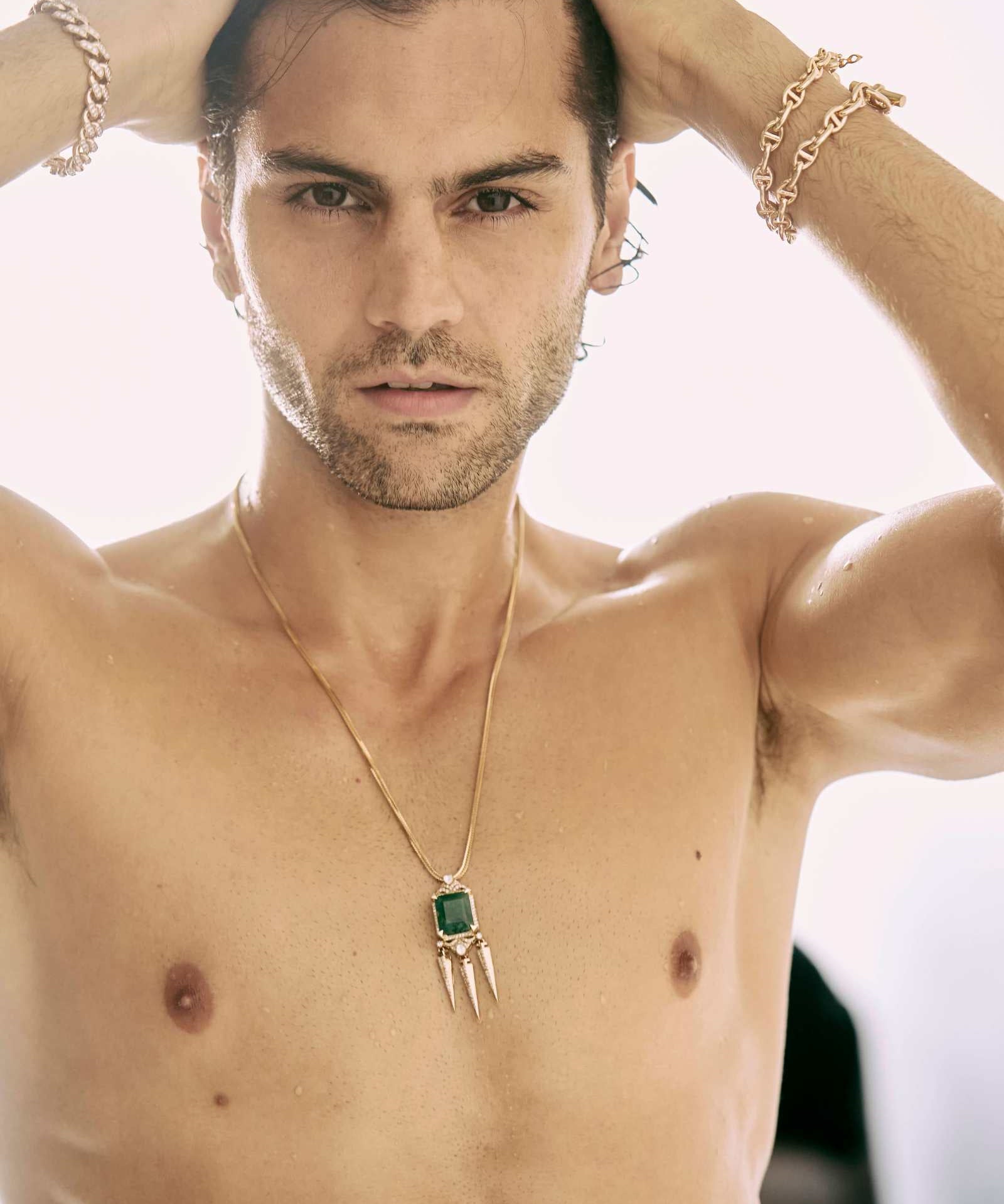 The Cipher Pendant (Emerald) | AMARIS JEWELS | Fine Jewelry 