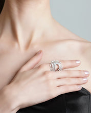 The Crescent Ring | AMARIS JEWELS | Fine Jewelry 