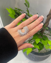 The Crescent Ring | AMARIS JEWELS | Fine Jewelry 