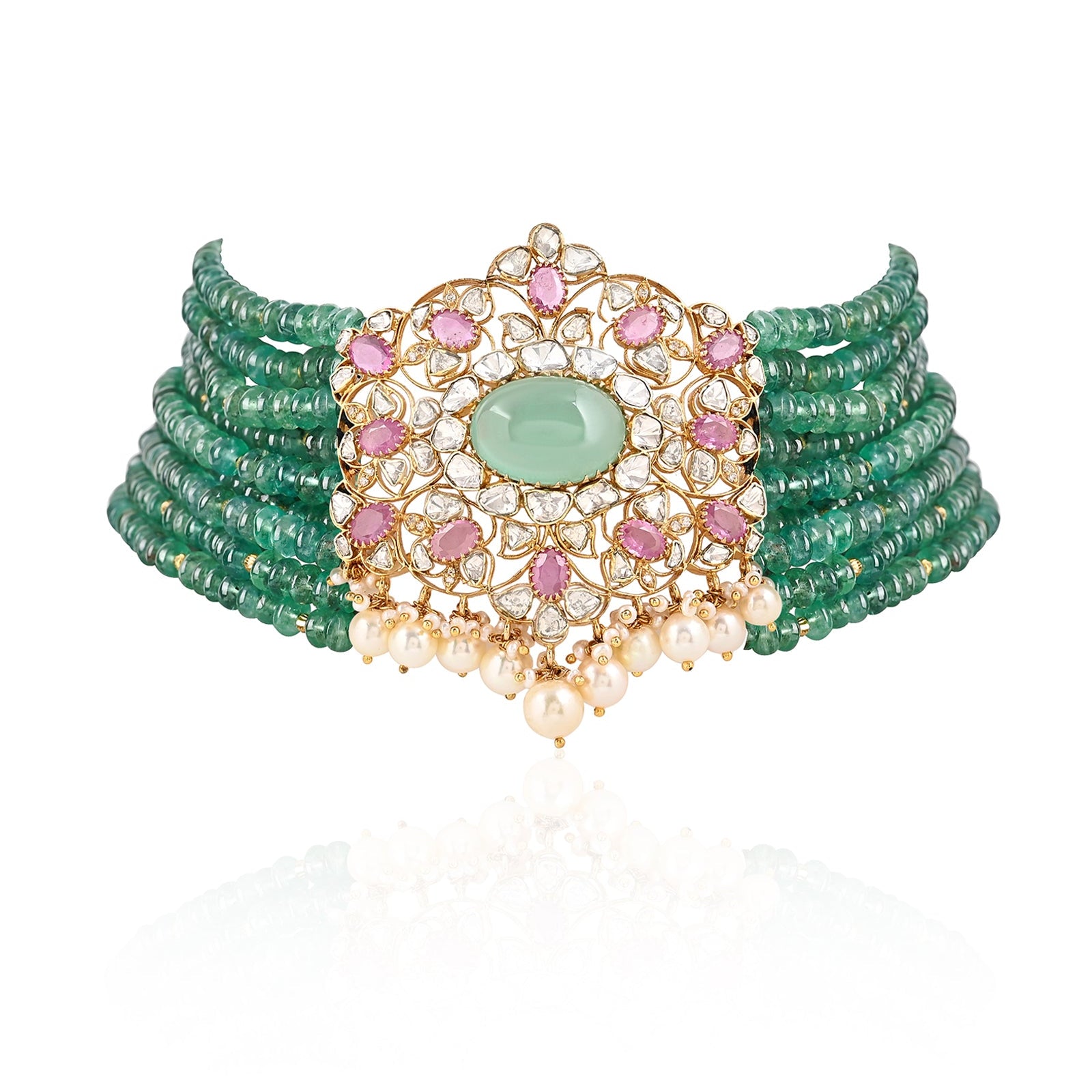 The Emerald Route Choker | AMARIS JEWELS | Fine Jewelry 