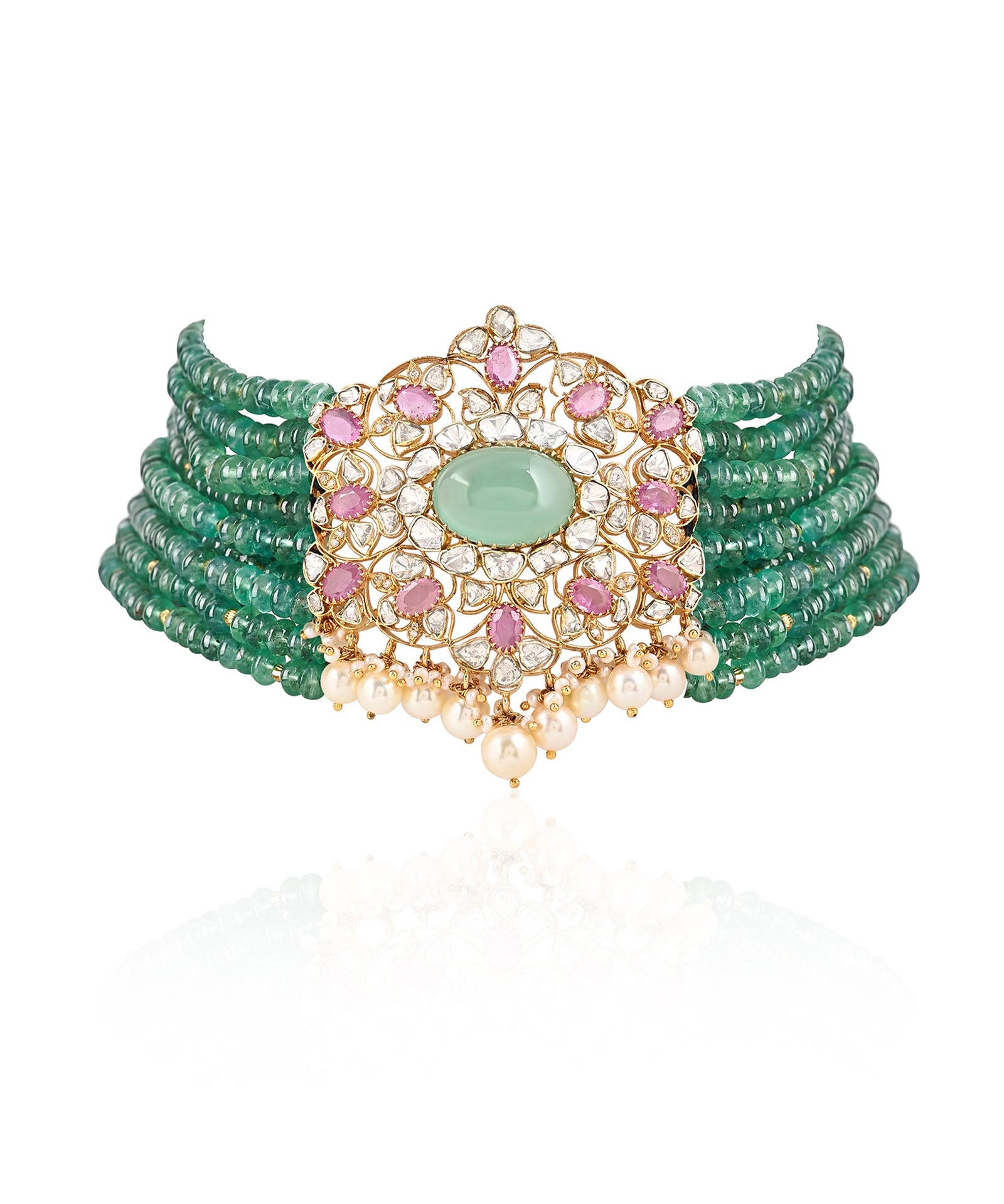 The Emerald Route Choker | AMARIS JEWELS | Fine Jewelry 