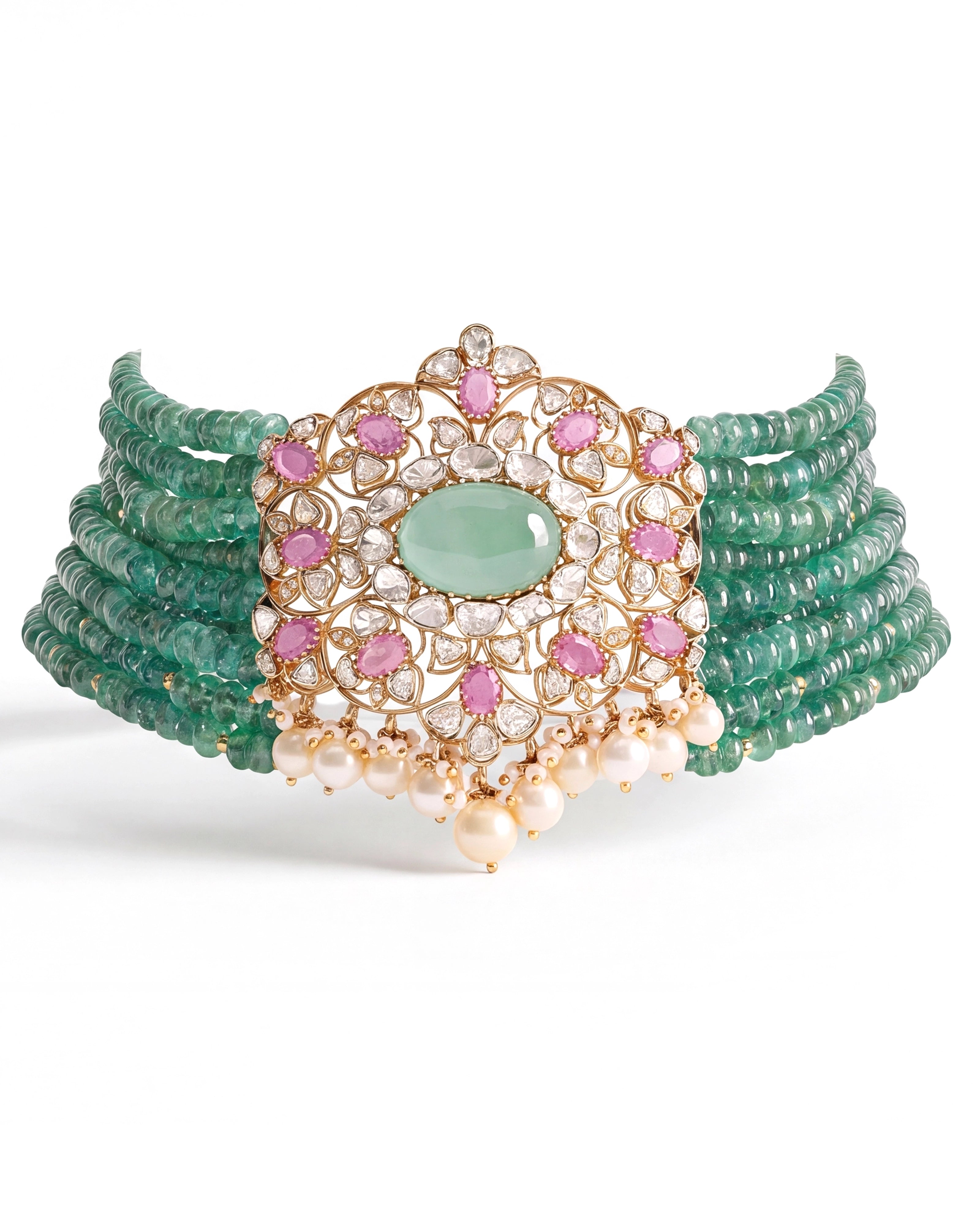 The Emerald Route Choker | AMARIS JEWELS | Fine Jewelry
