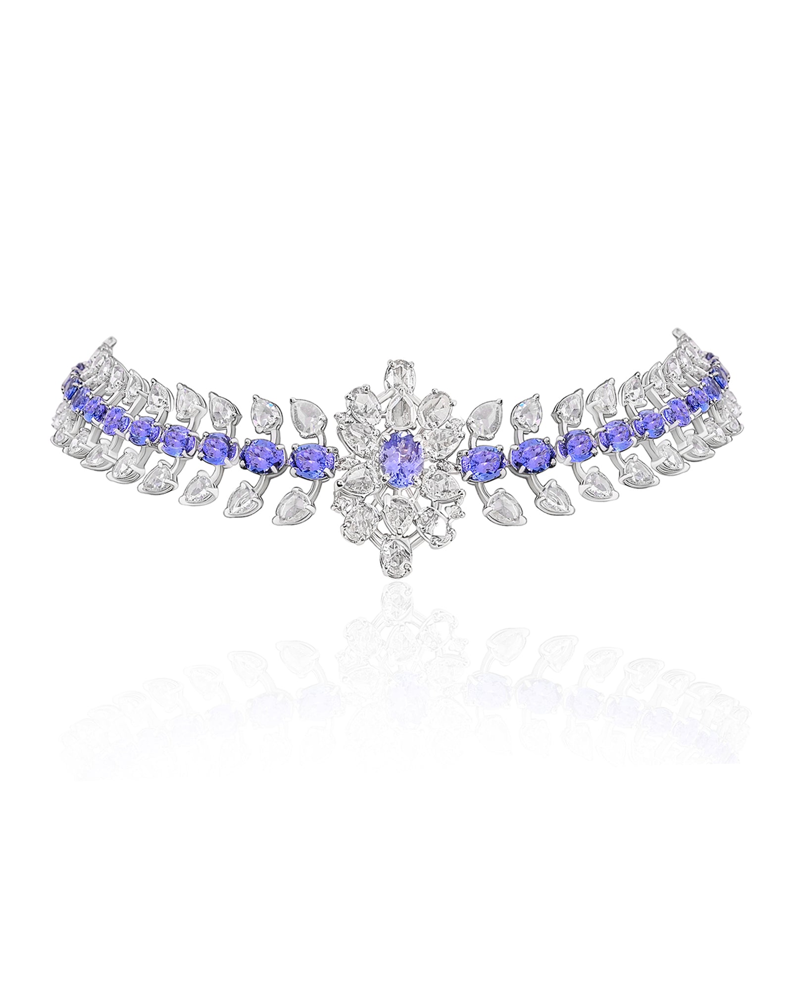 The Great Star Tanzanite Choker | AMARIS JEWELS | Fine Jewelry 