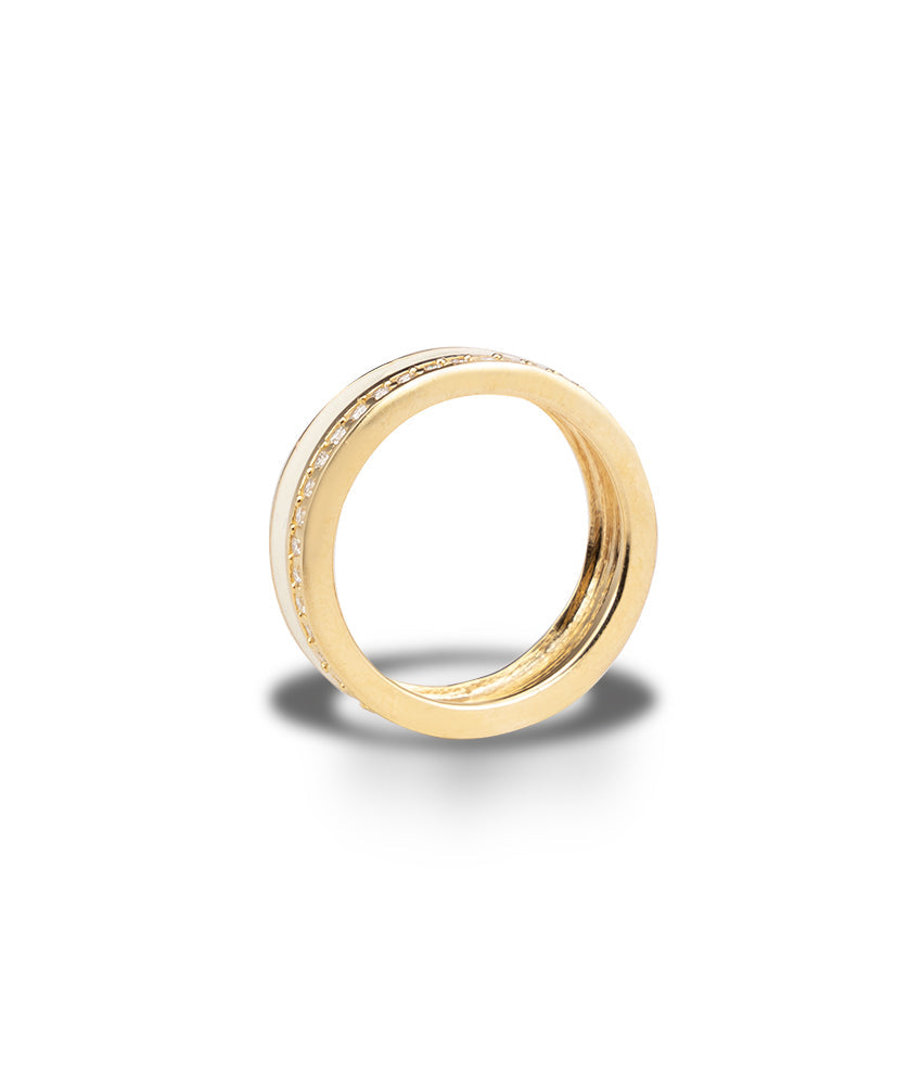 The Ivory Wave Ring | AMARIS JEWELS | Fine Jewelry 