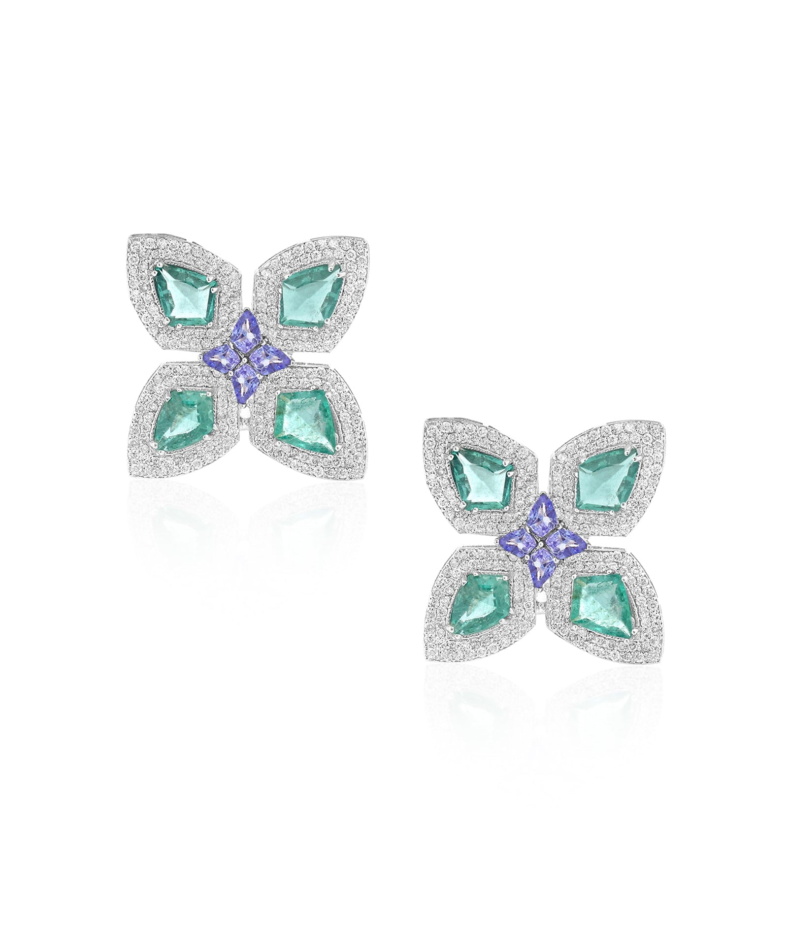 The Jardin Bloom Earrings | AMARIS JEWELS | Fine Jewelry 