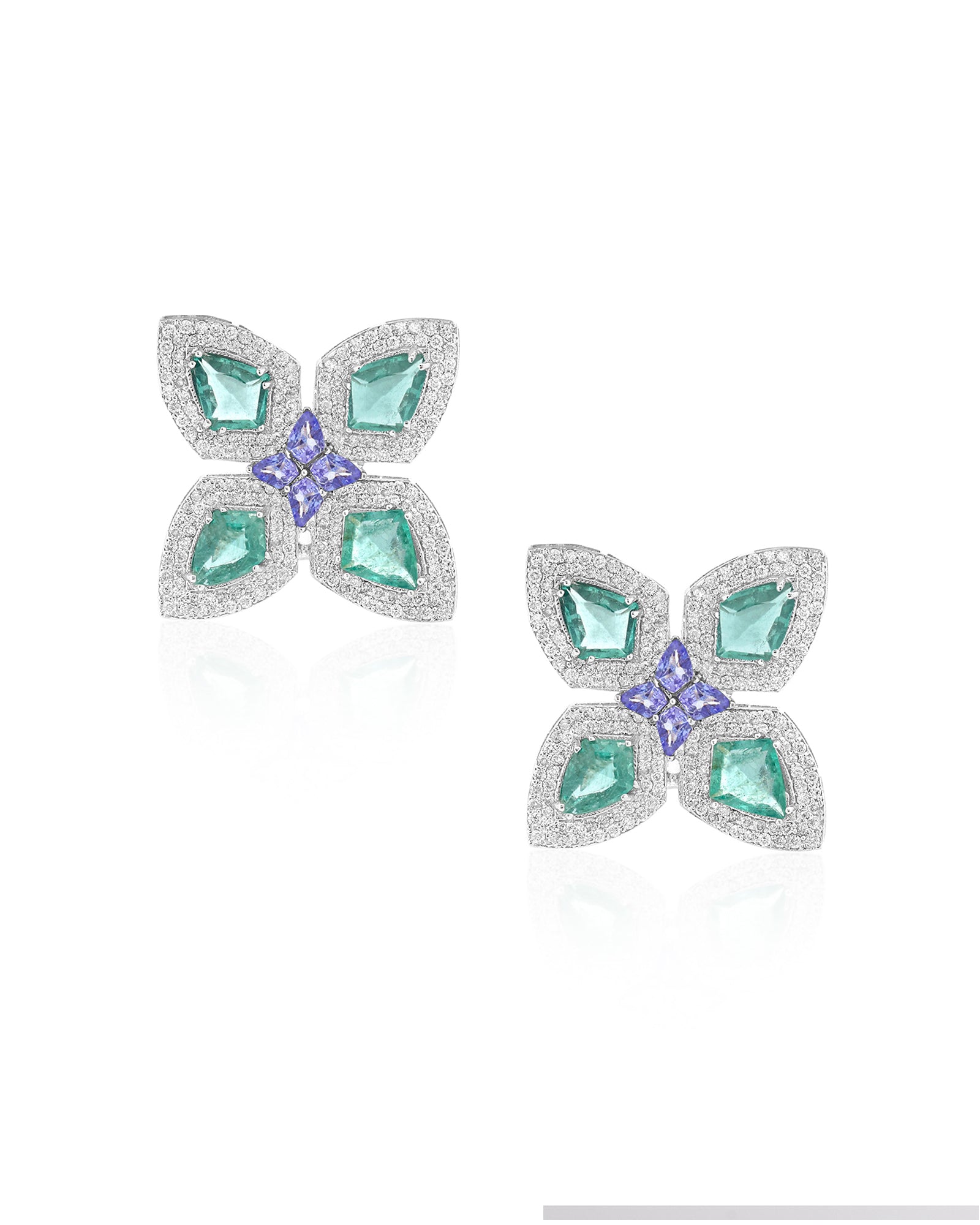The Jardin Bloom Earrings | AMARIS JEWELS | Fine Jewelry 
