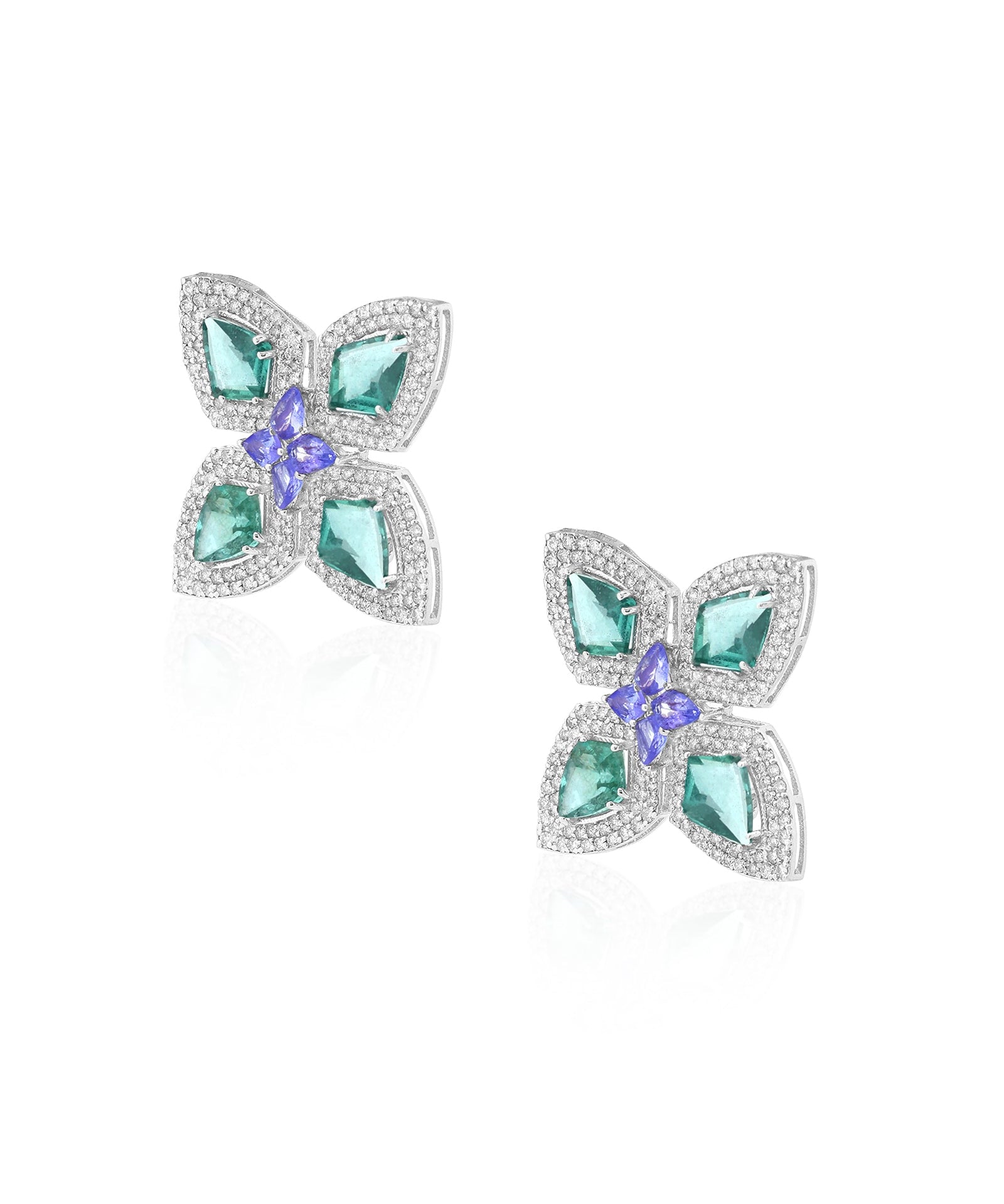 The Jardin Bloom Earrings | AMARIS JEWELS | Fine Jewelry 