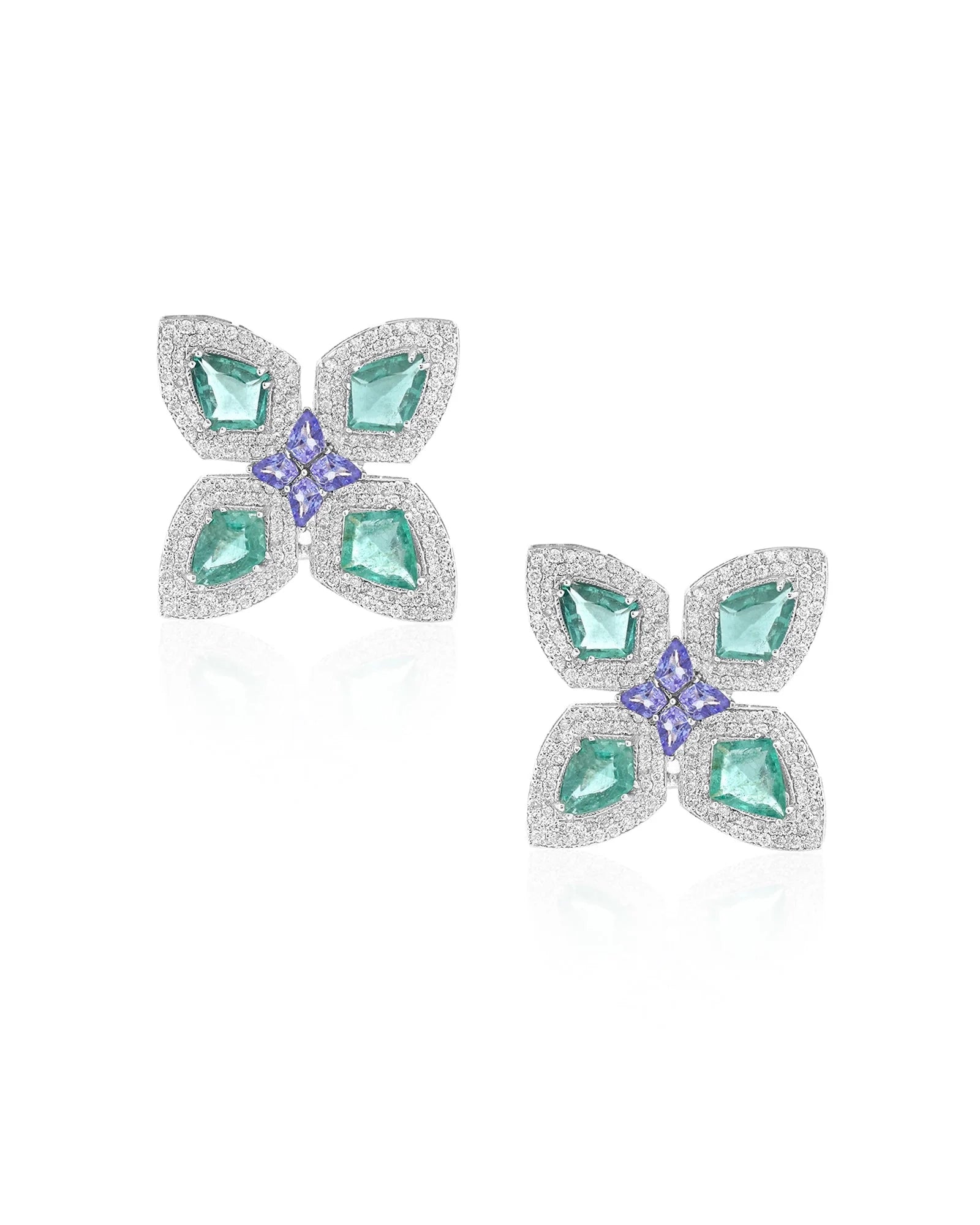 The Jardin Bloom Earrings | AMARIS JEWELS | Fine Jewelry 