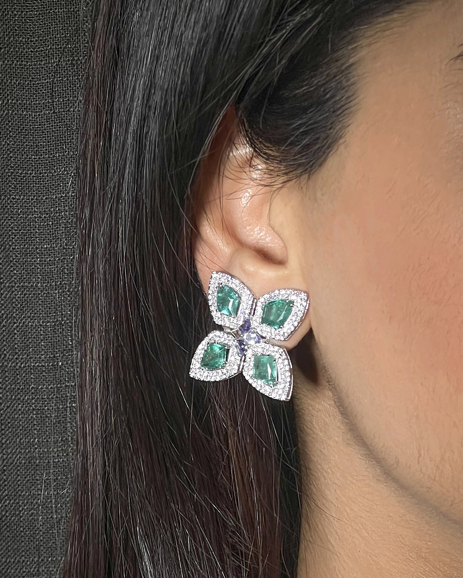 The Jardin Bloom Earrings | AMARIS JEWELS | Fine Jewelry 