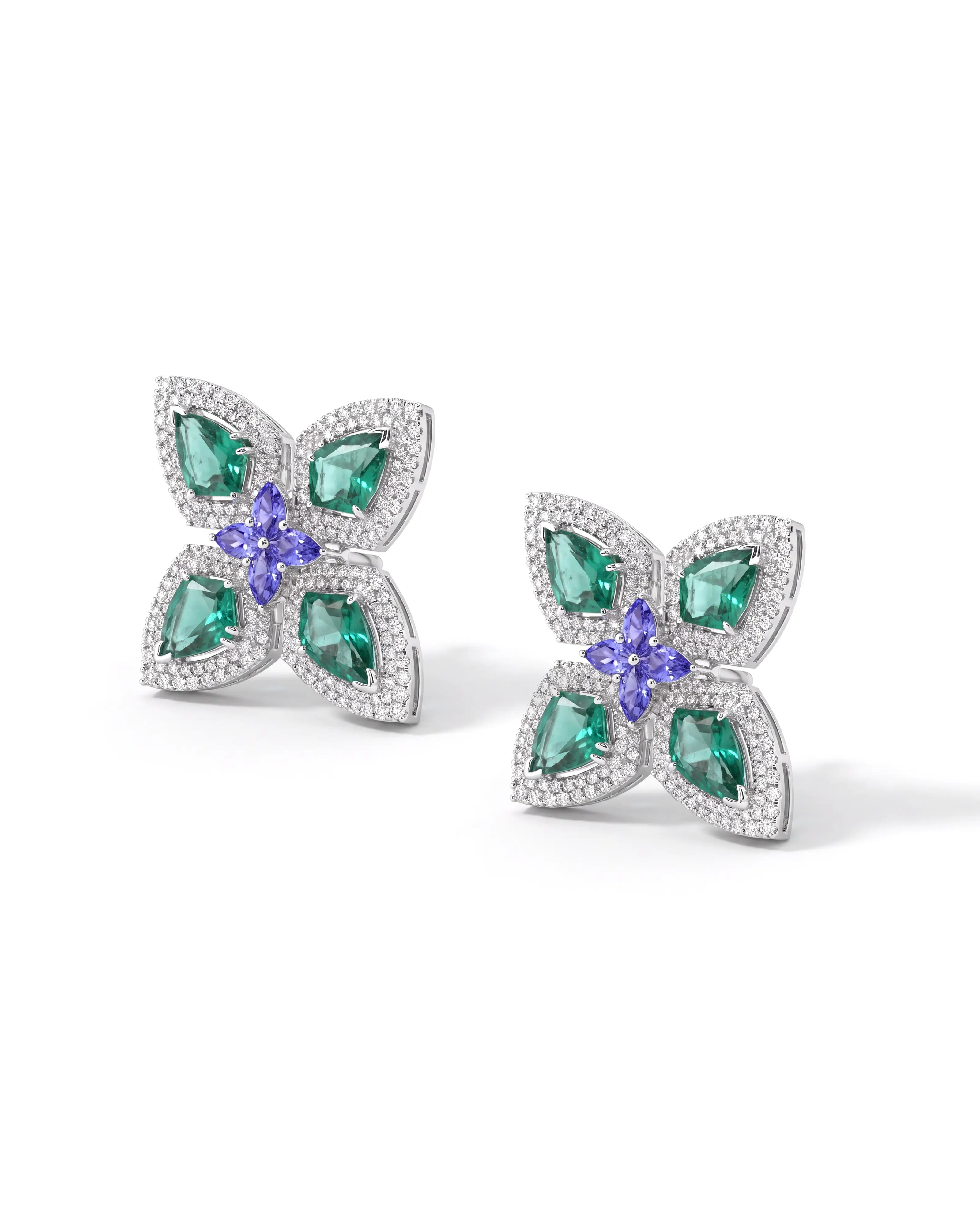 The Jardin Bloom Earrings | AMARIS JEWELS | Fine Jewelry