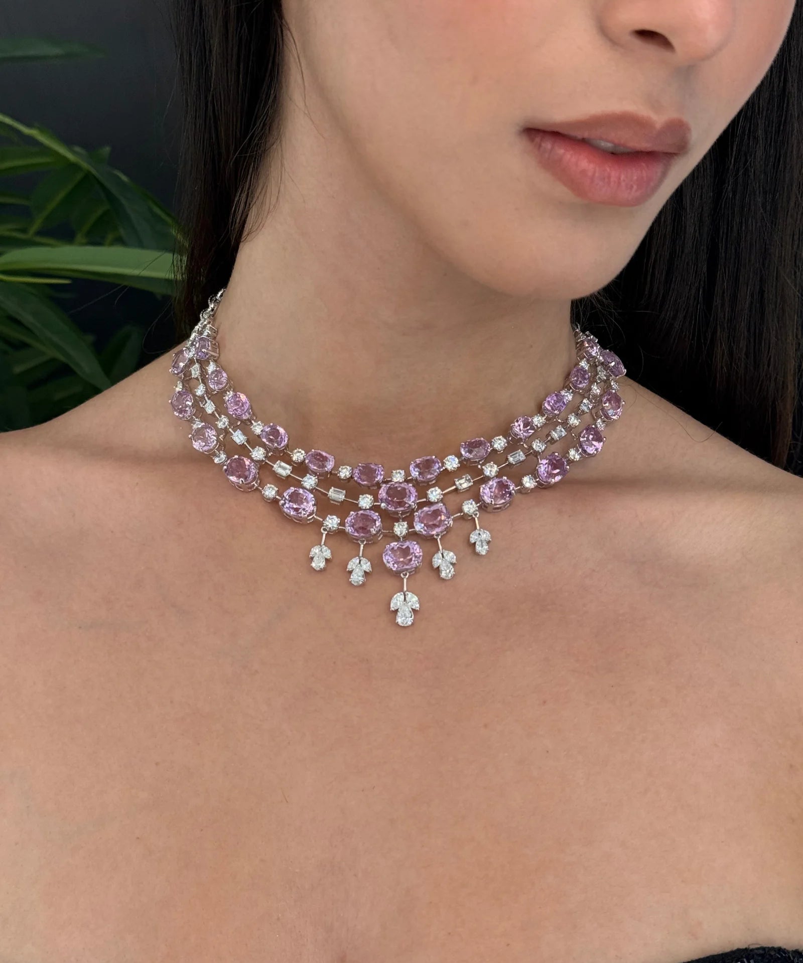 The Kunzite affair Necklace | AMARIS JEWELS | Fine Jewelry