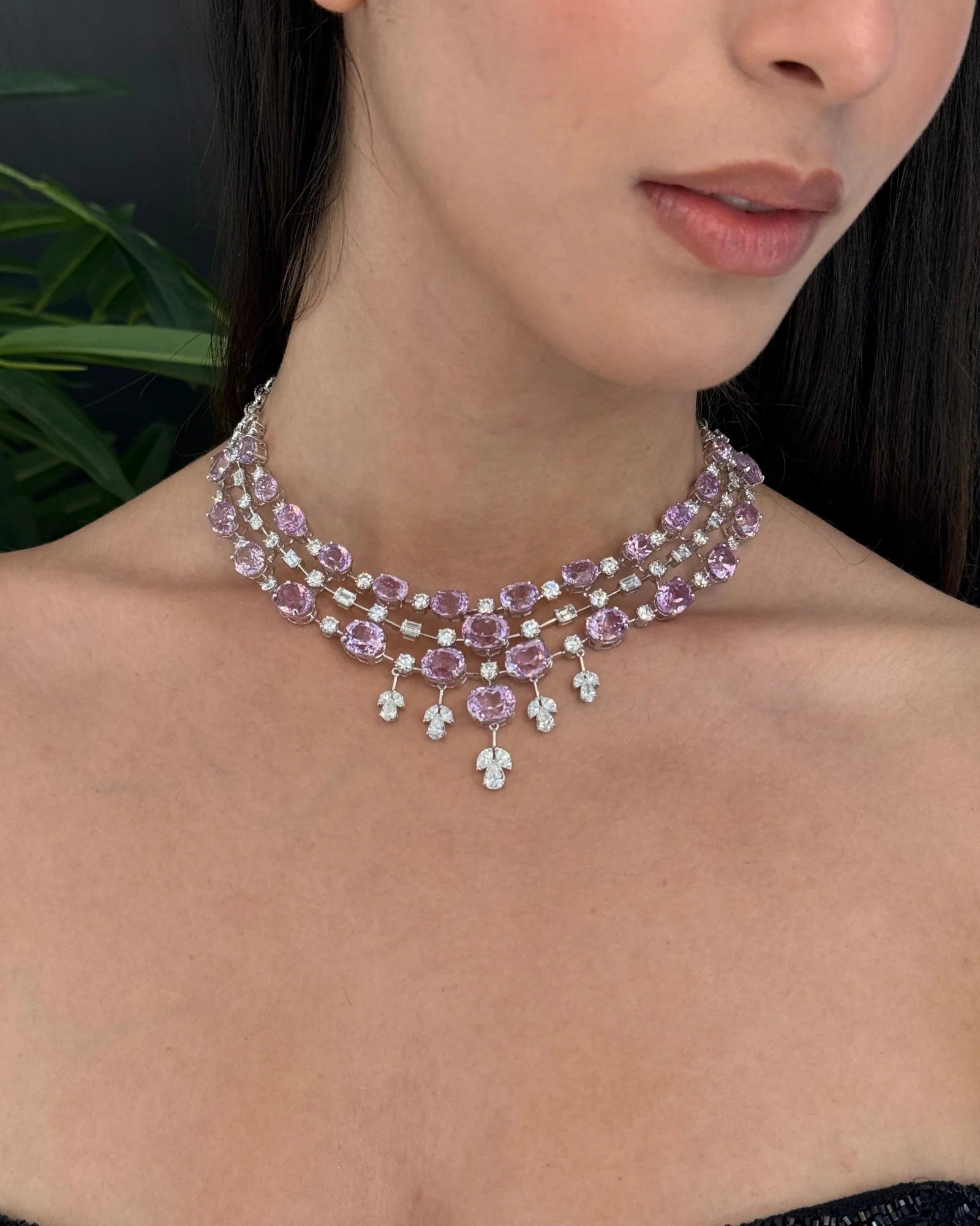 The Kunzite affair Necklace | AMARIS JEWELS | Fine Jewelry