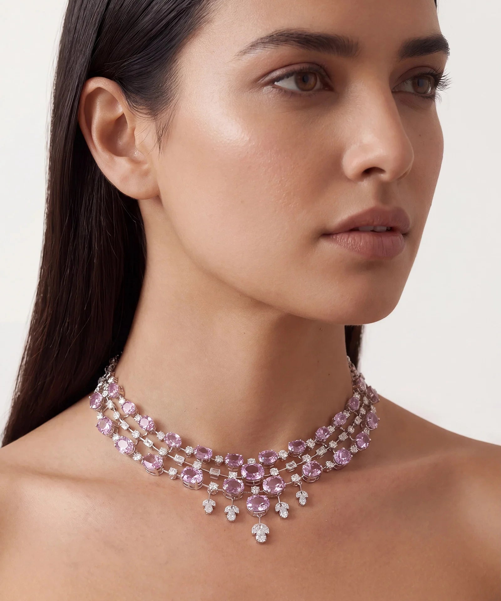 The Kunzite affair Necklace | AMARIS JEWELS | Fine Jewelry