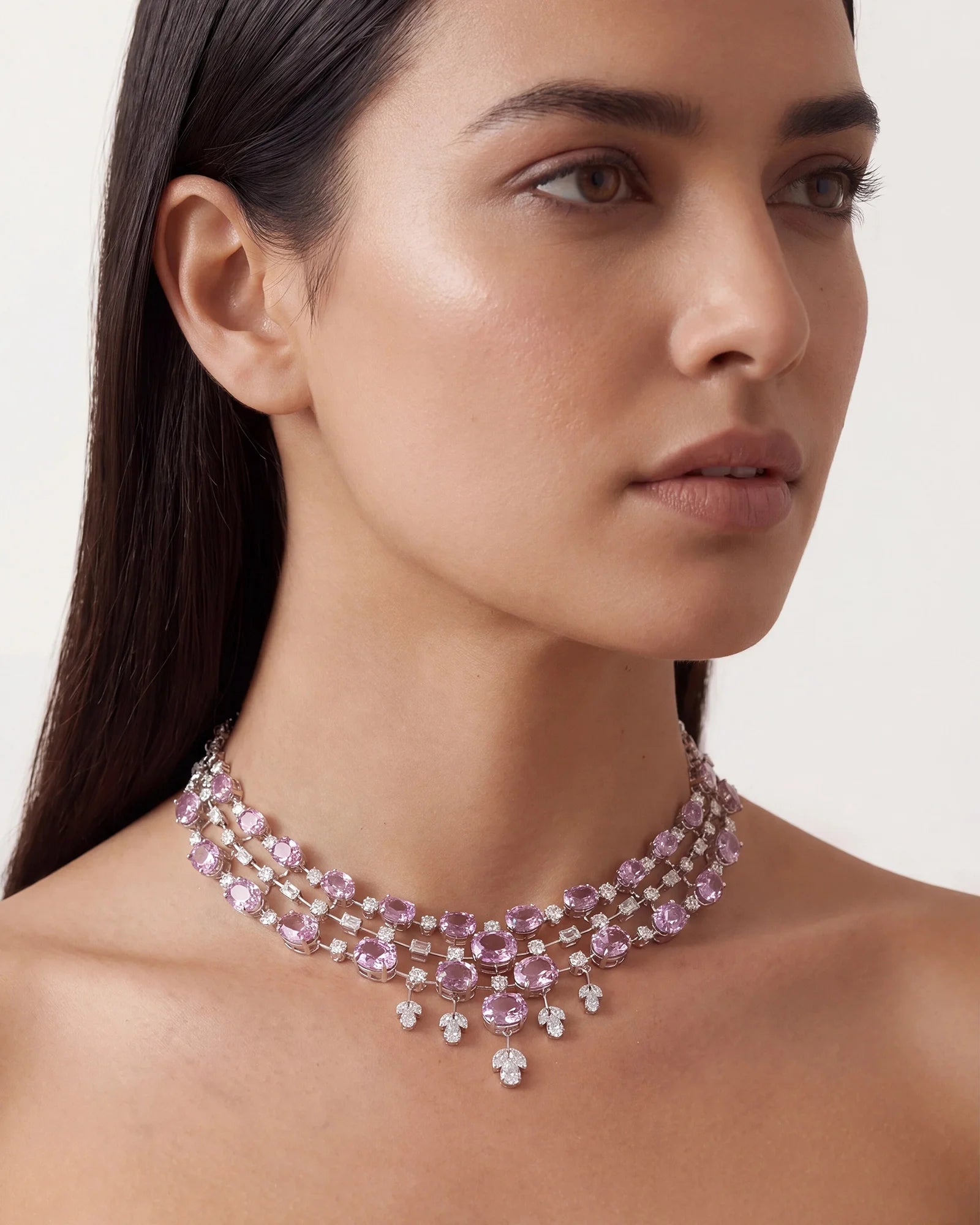 The Kunzite affair Necklace | AMARIS JEWELS | Fine Jewelry