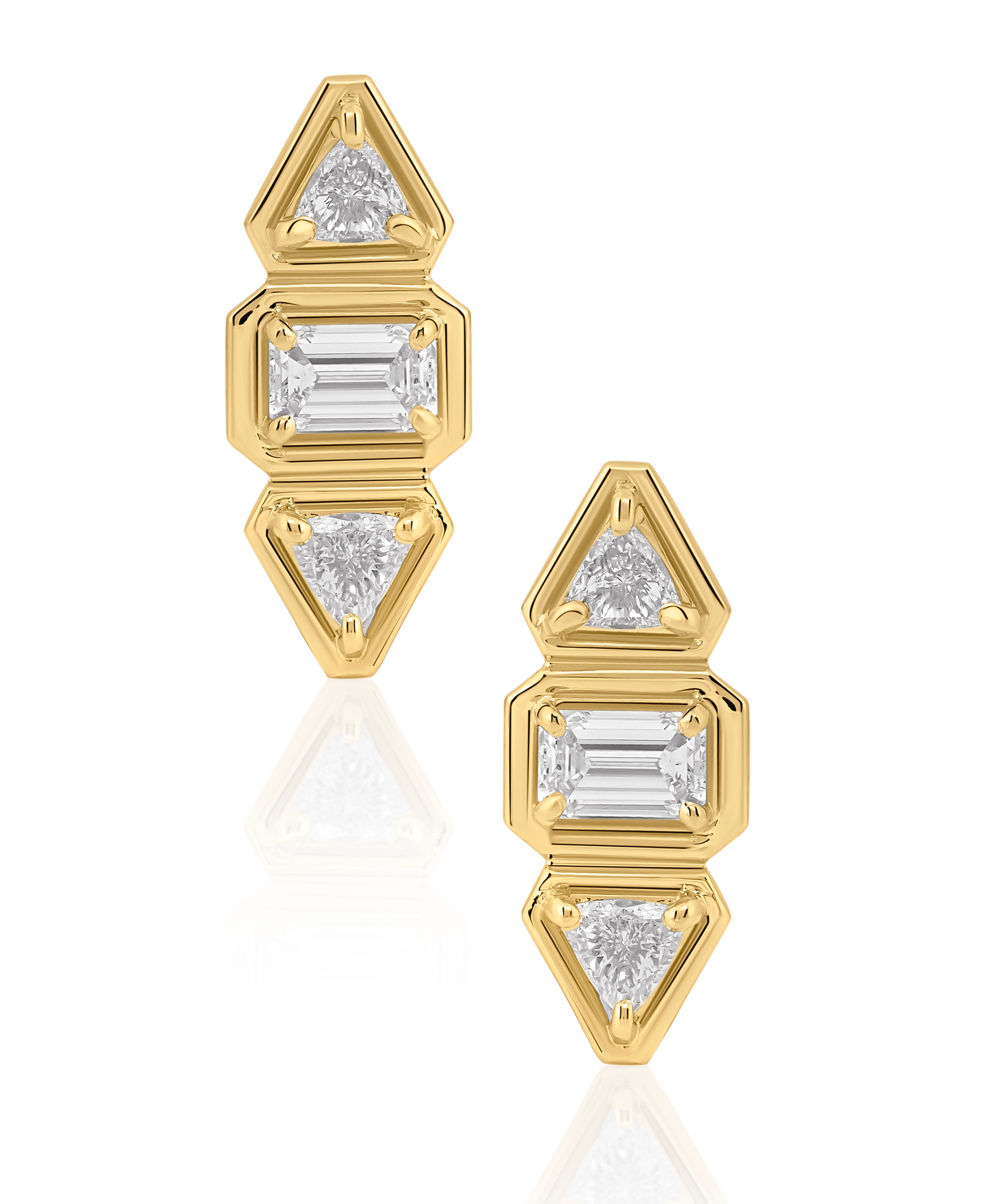 The Pause Studs | AMARIS JEWELS | Fine Jewelry