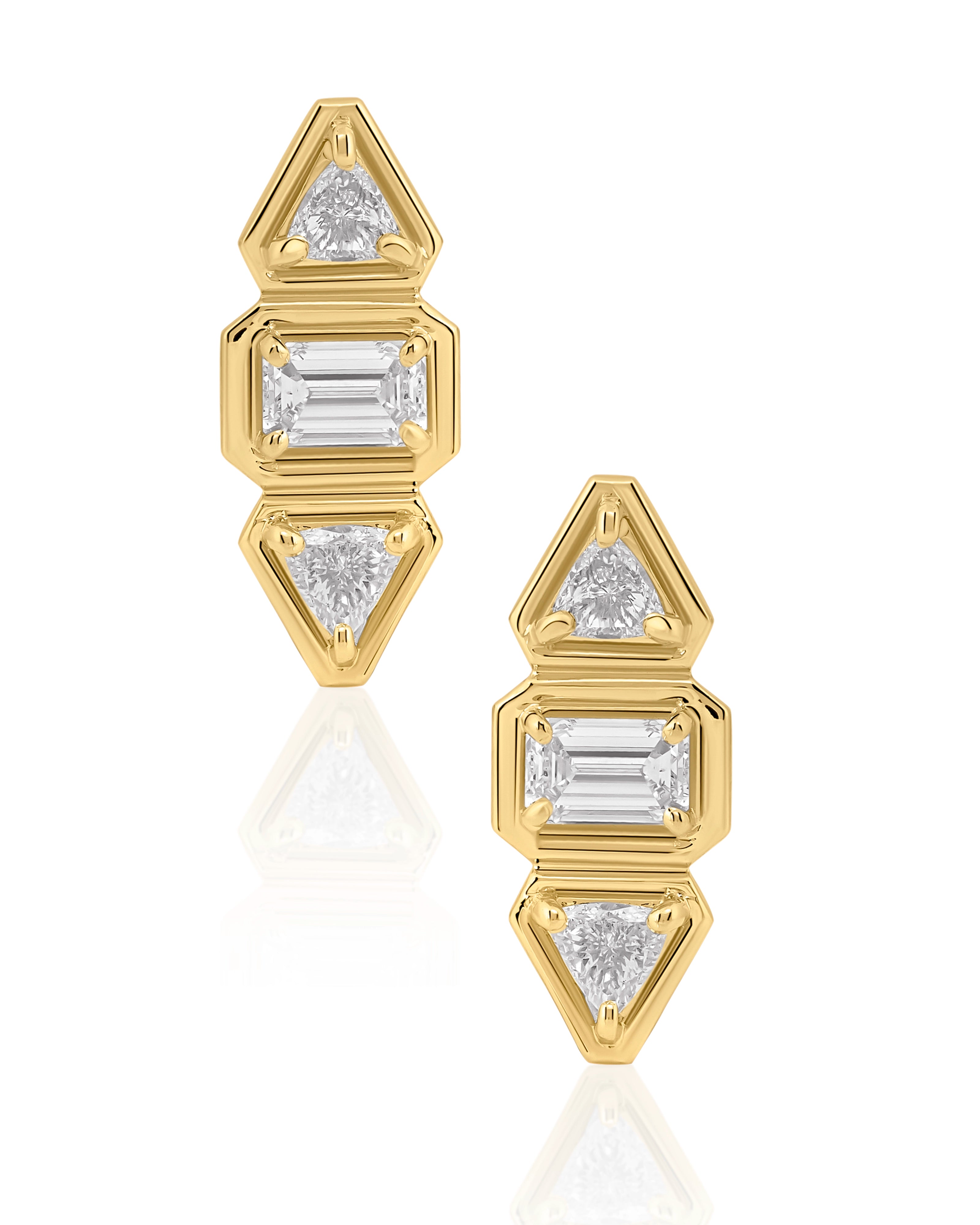 The Pause Studs | AMARIS JEWELS | Fine Jewelry