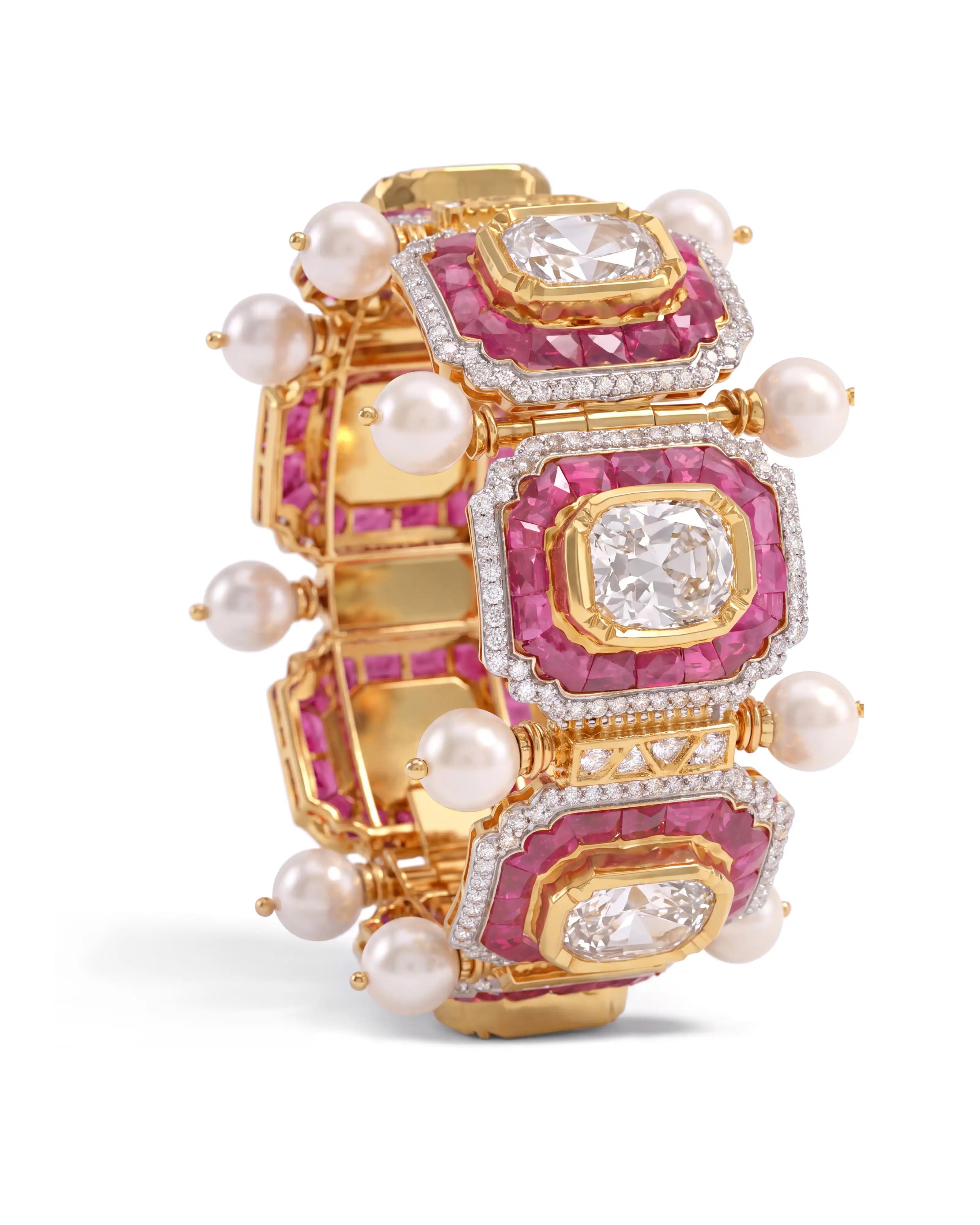 The Ruby Trail bangle | AMARIS JEWELS | Fine Jewelry