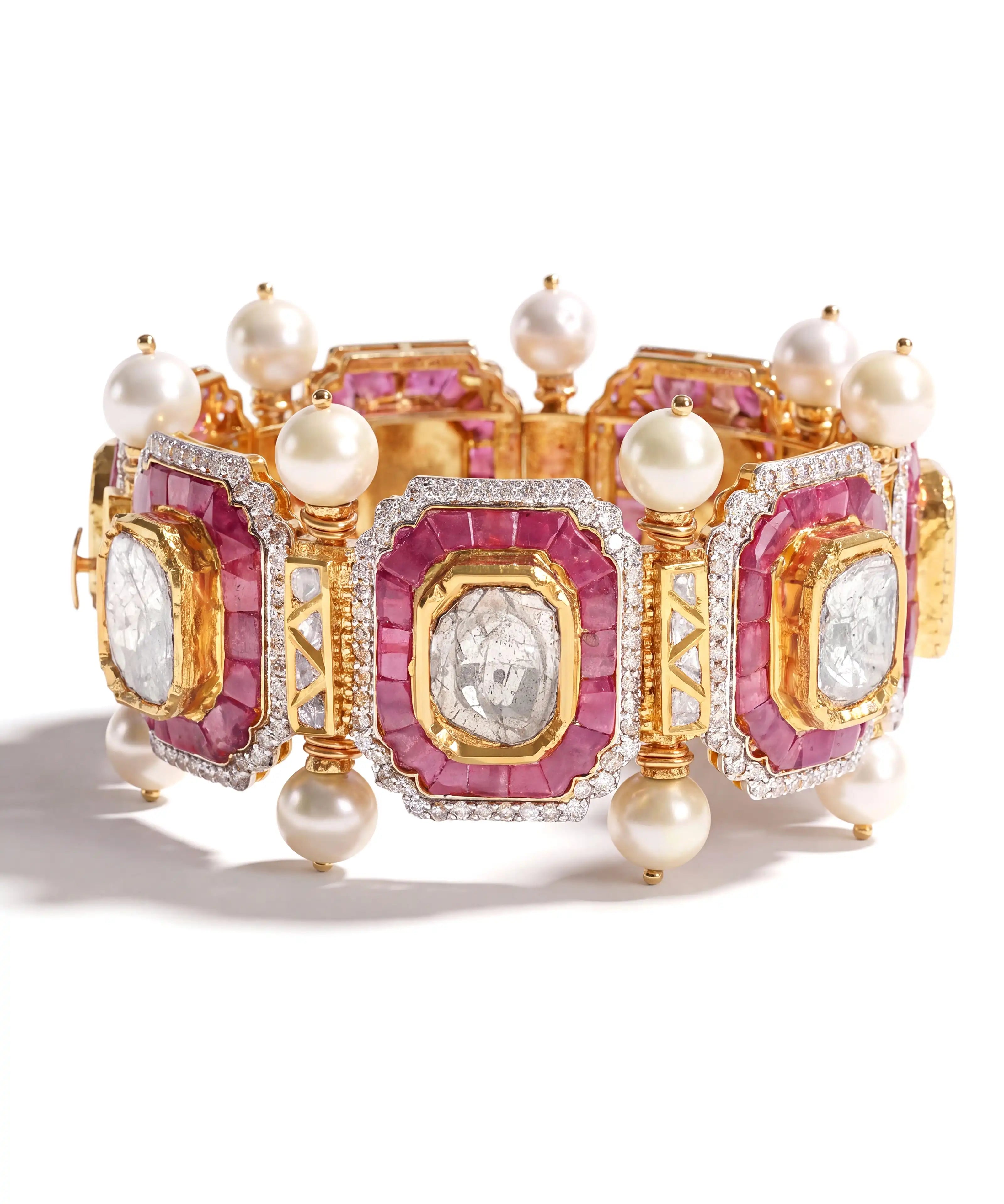 The Ruby Trail bangle | AMARIS JEWELS | Fine Jewelry