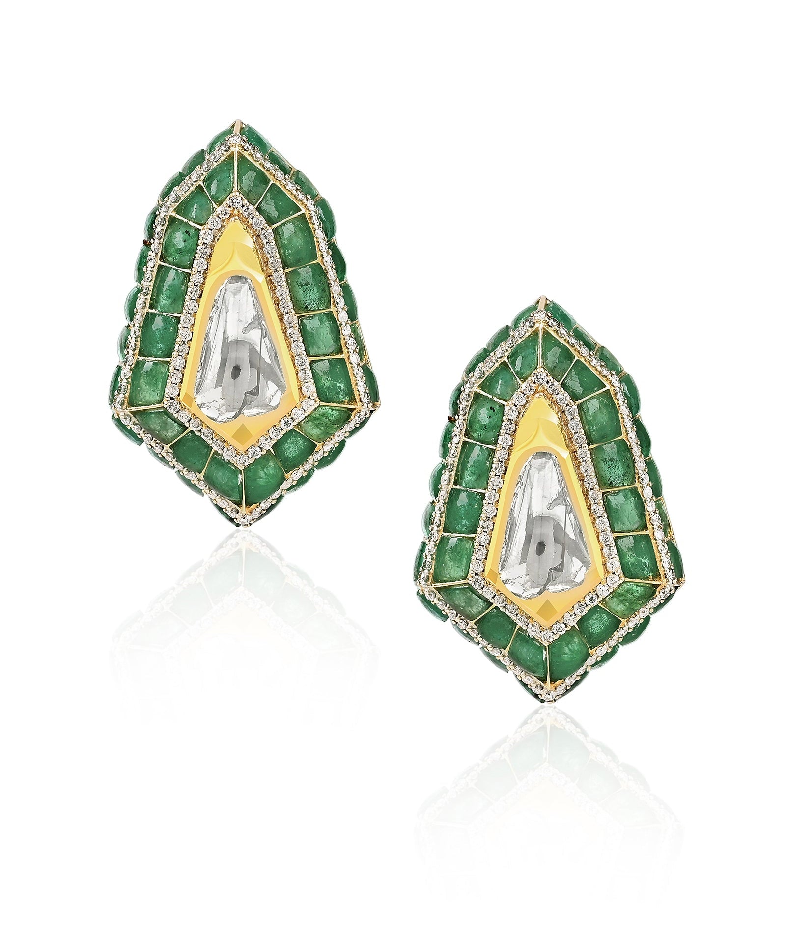 The Shielded One Earrings | AMARIS JEWELS | Fine Jewelry 