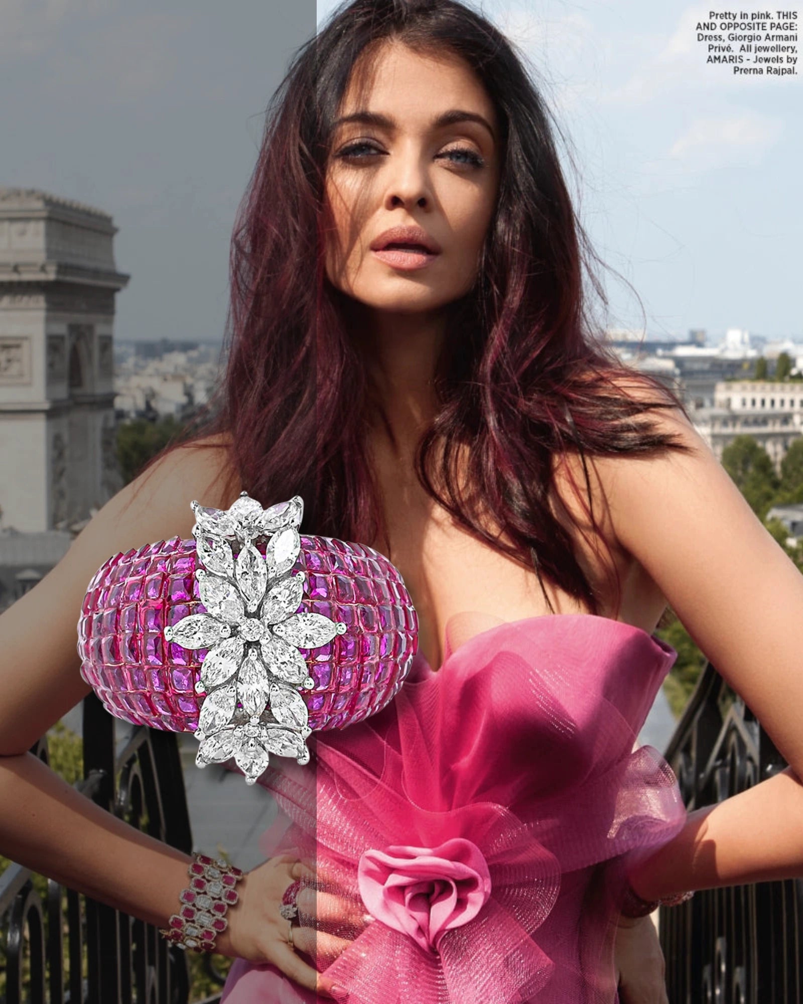 The Show Stopper Ring (pink) | AMARIS JEWELS | Fine Jewelry 