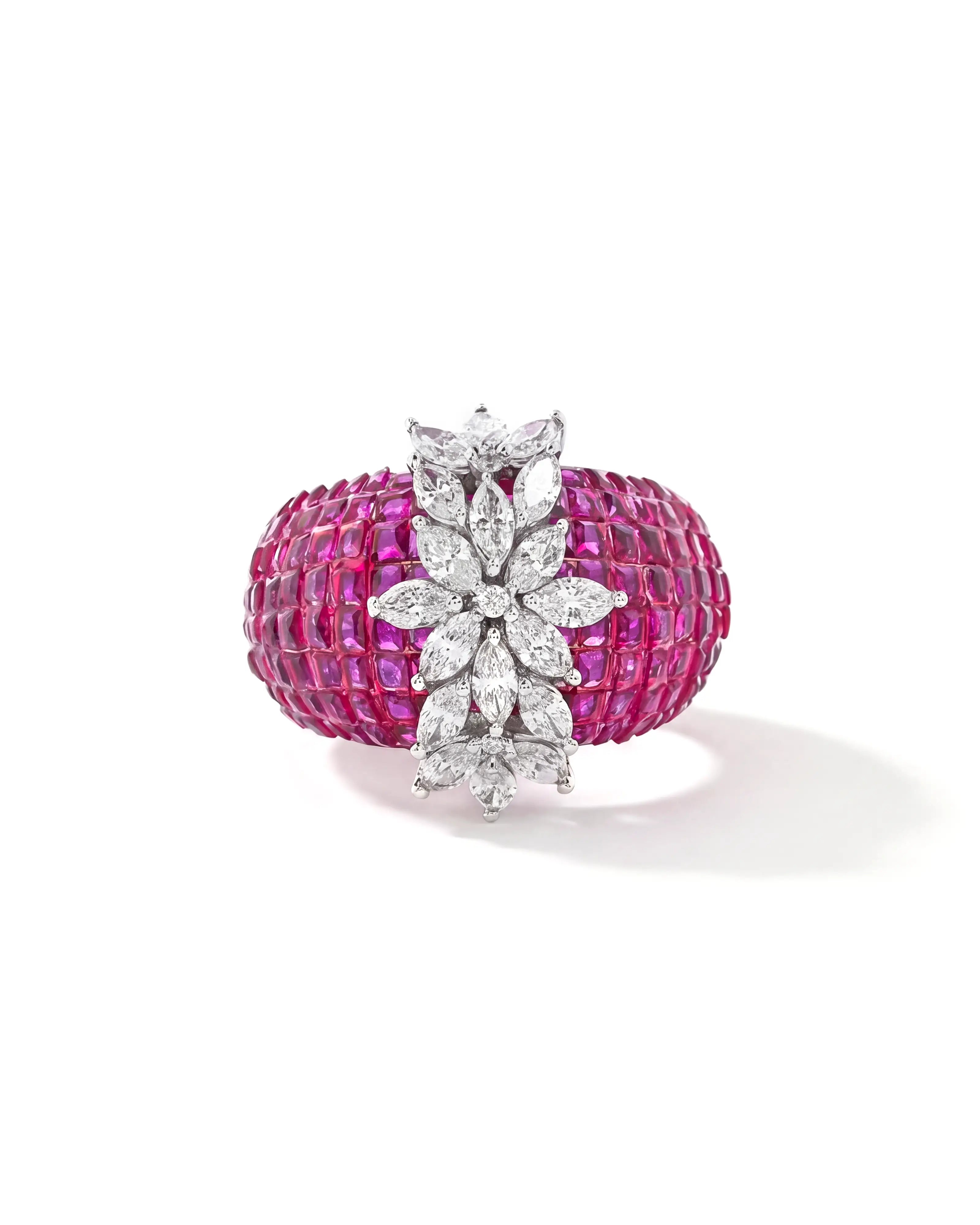 The Show Stopper Ring (pink) | AMARIS JEWELS | Fine Jewelry