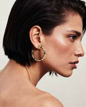 The Weekend Getaway Hoops | AMARIS JEWELS | Fine Jewelry 