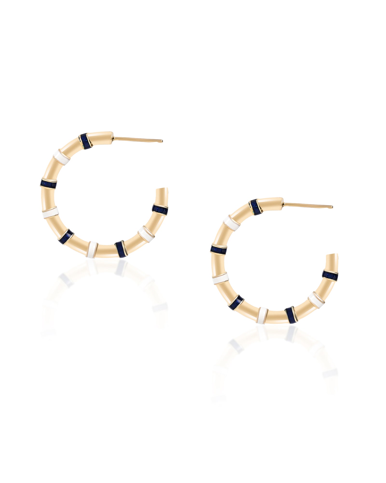 The Weekend Getaway Hoops | AMARIS JEWELS | Fine Jewelry 