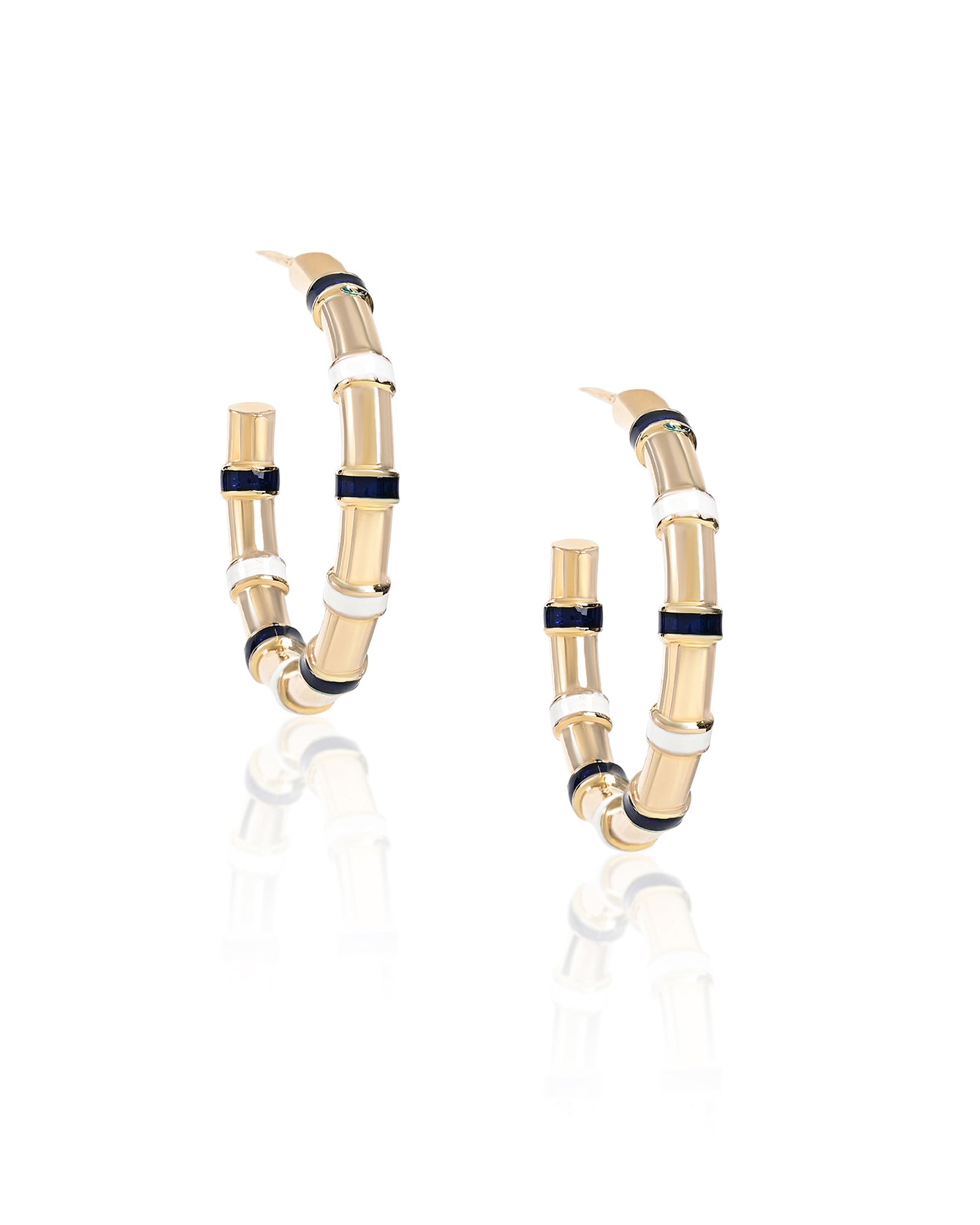 The Weekend Getaway Hoops | AMARIS JEWELS | Fine Jewelry 