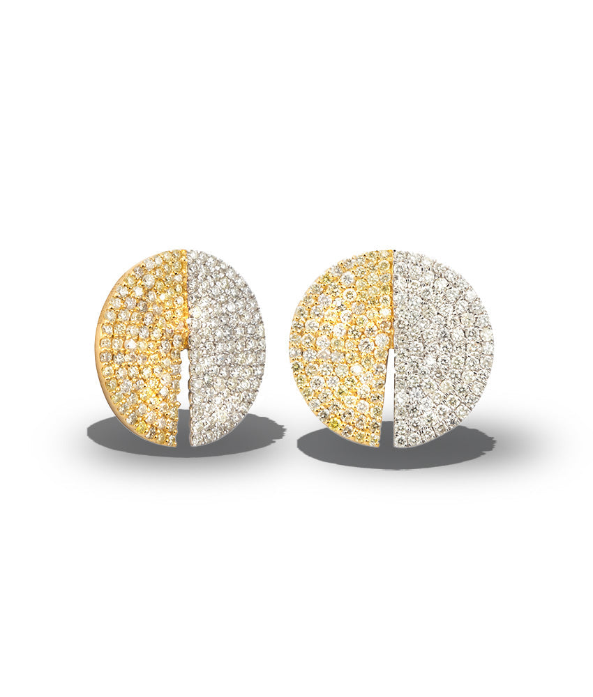 The Yellow Code Earrings | AMARIS JEWELS | Fine Jewelry 