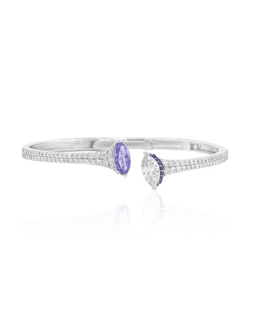 Toi et Moi Bracelet (Tanzanite)