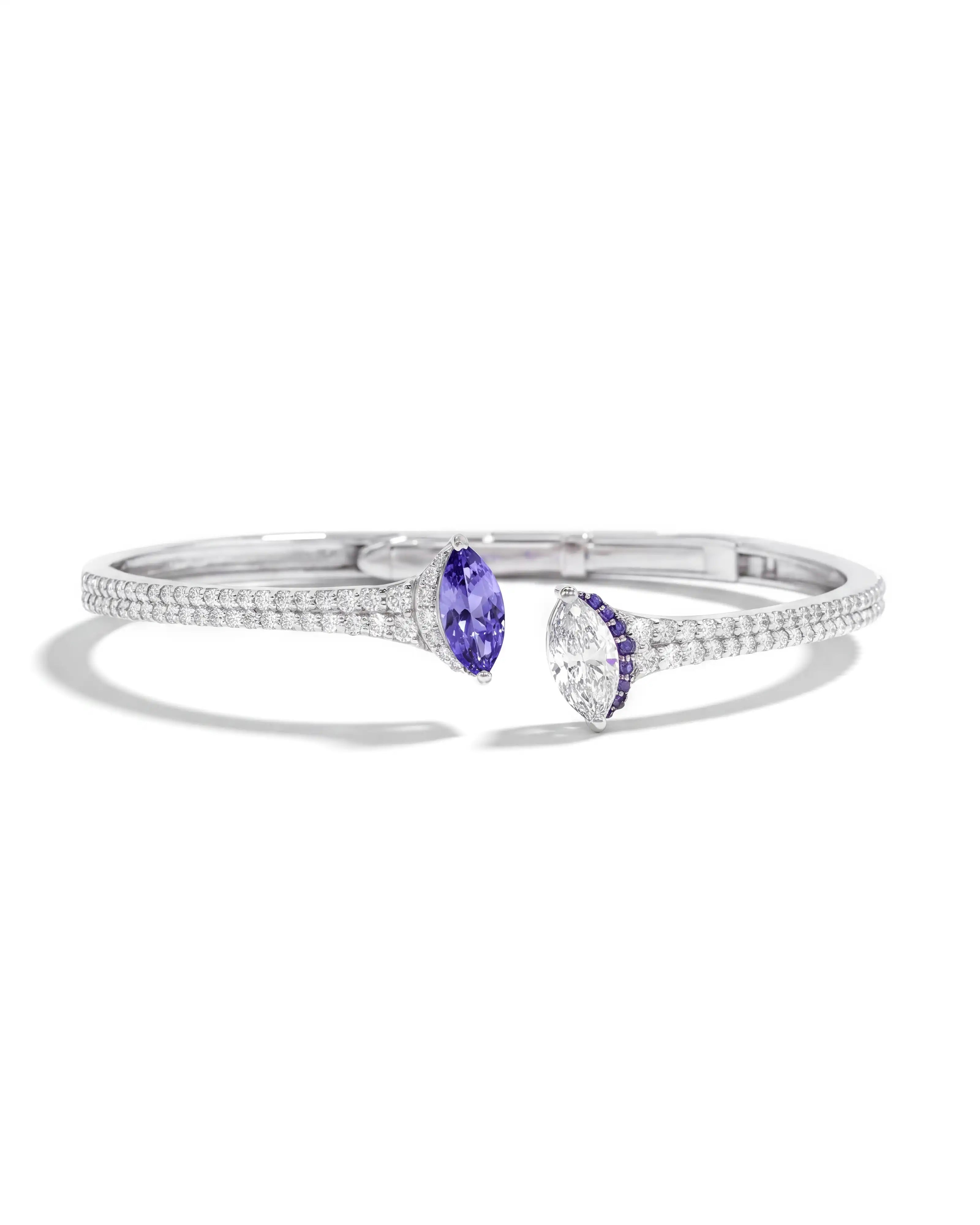Toi et Moi Bracelet (Tanzanite) | AMARIS JEWELS | Fine Jewelry